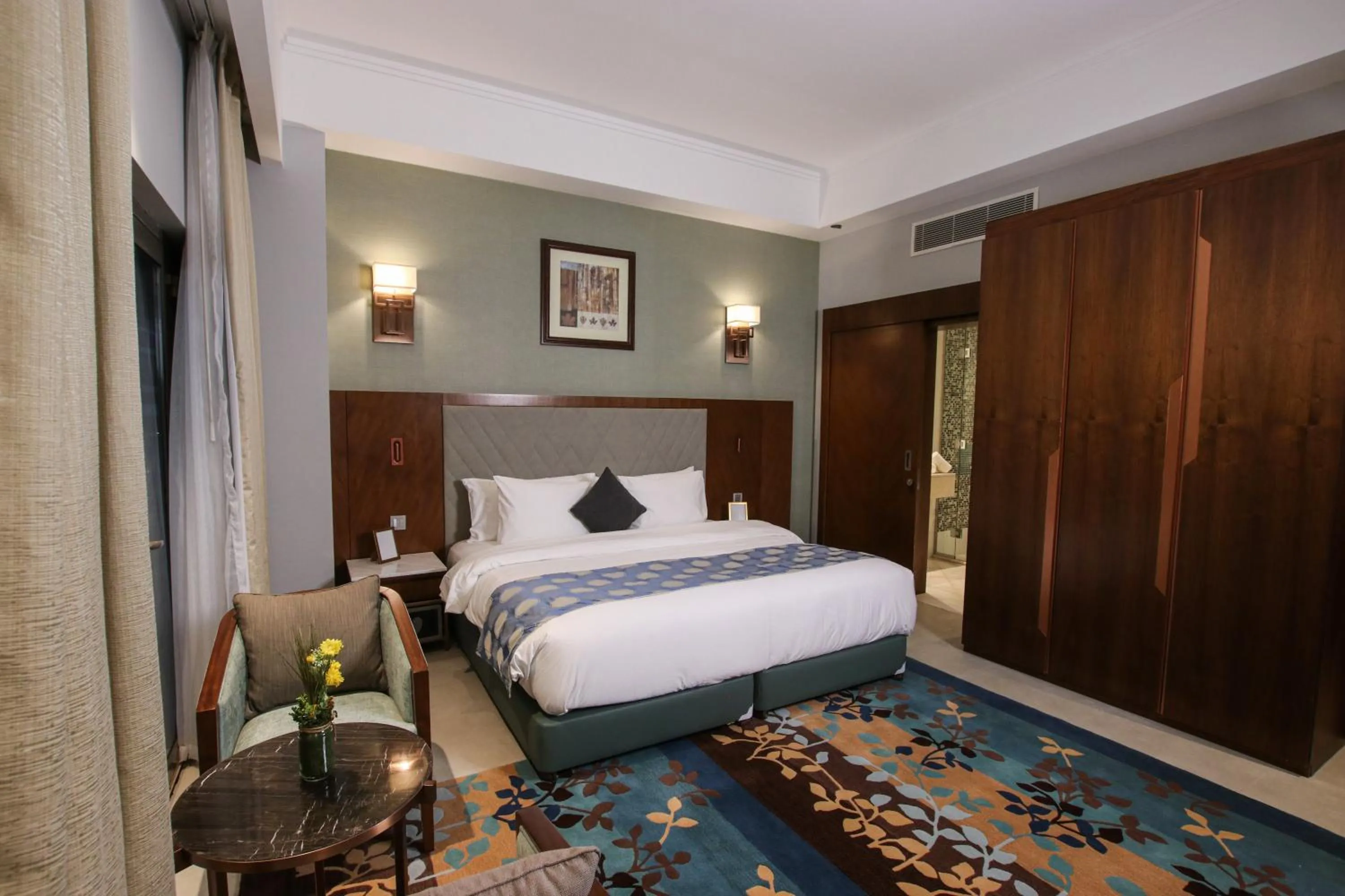 Bed in The Seven Hotel