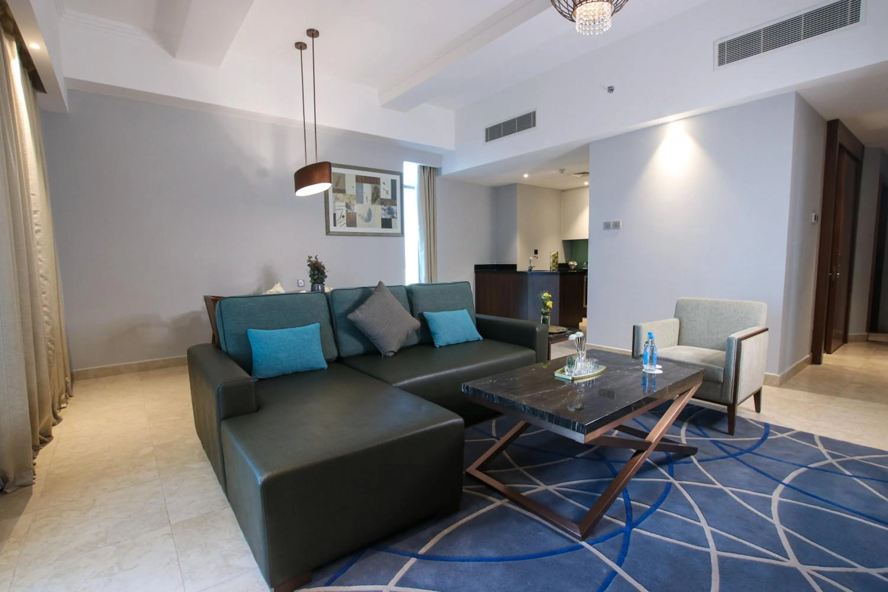 Living room in The Seven Hotel