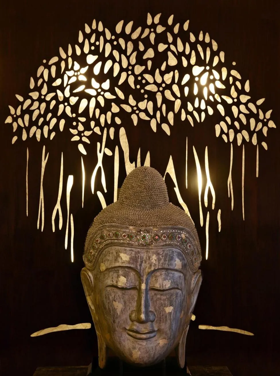 Decorative detail in La Sunila suites Baga by WSI