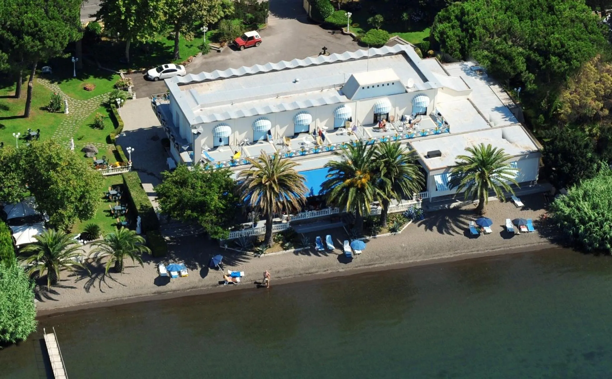 Bird's eye view in Hotel Lido - Beach and Palace