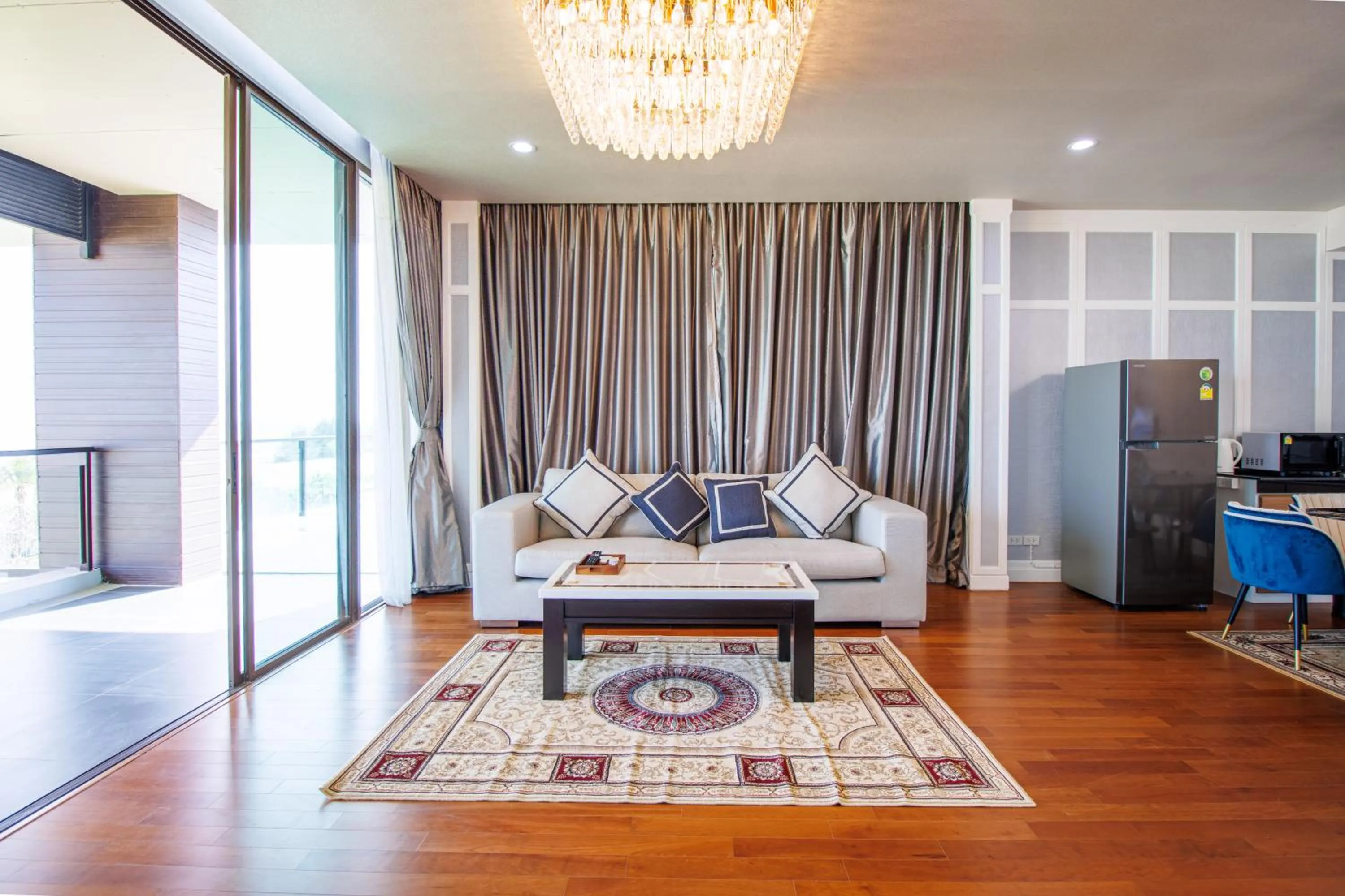 Seating area in Sea Sand Sun Hua Hin by JC Kevin Hotel & Resort