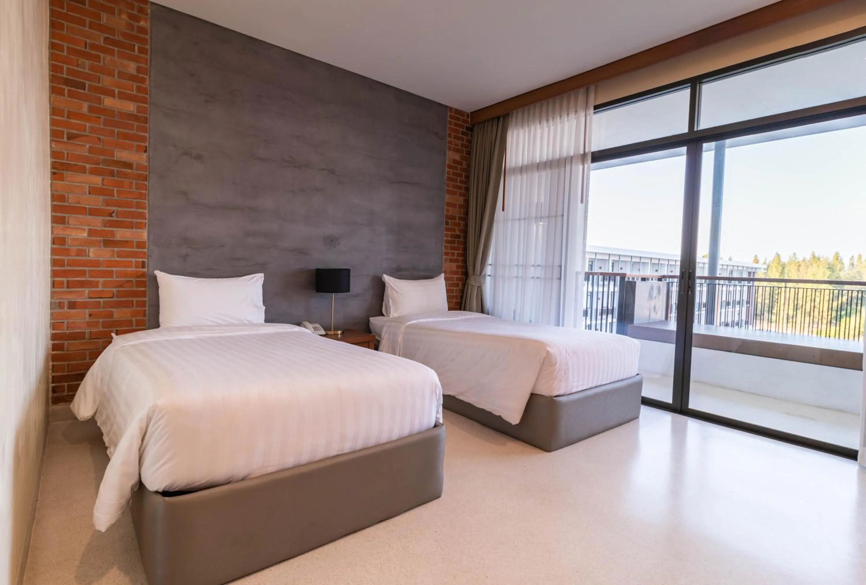 Bed in Sea Sand Sun Hua Hin by JC Kevin Hotel & Resort