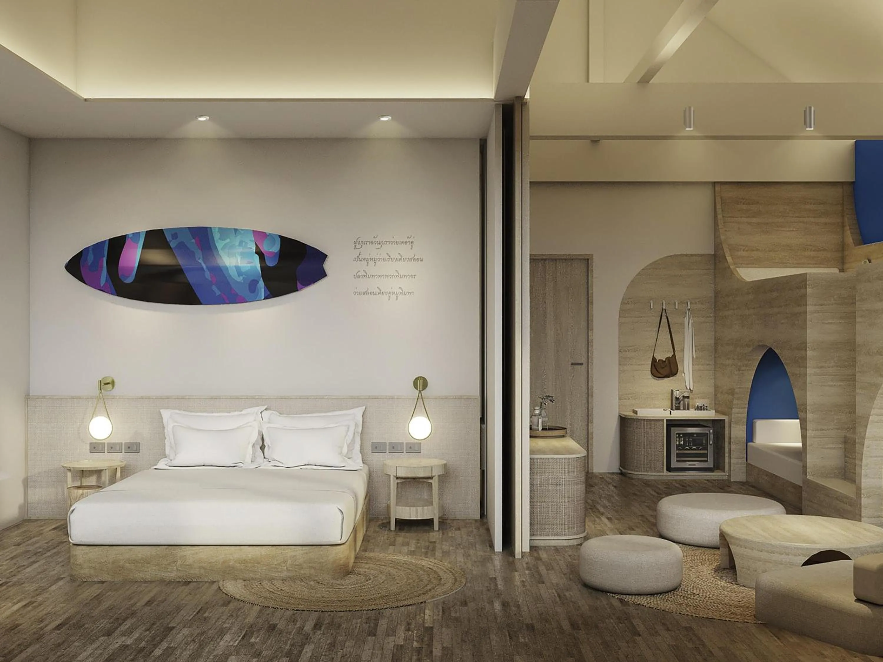 Bedroom in Mercure Rayong Lomtalay Villas & Resort