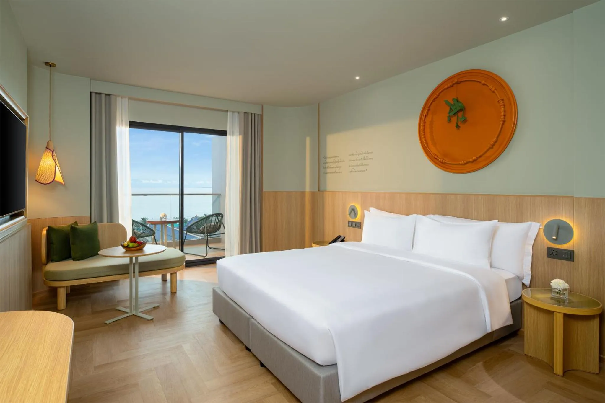 Bedroom, Bed in Mercure Rayong Lomtalay Villas & Resort