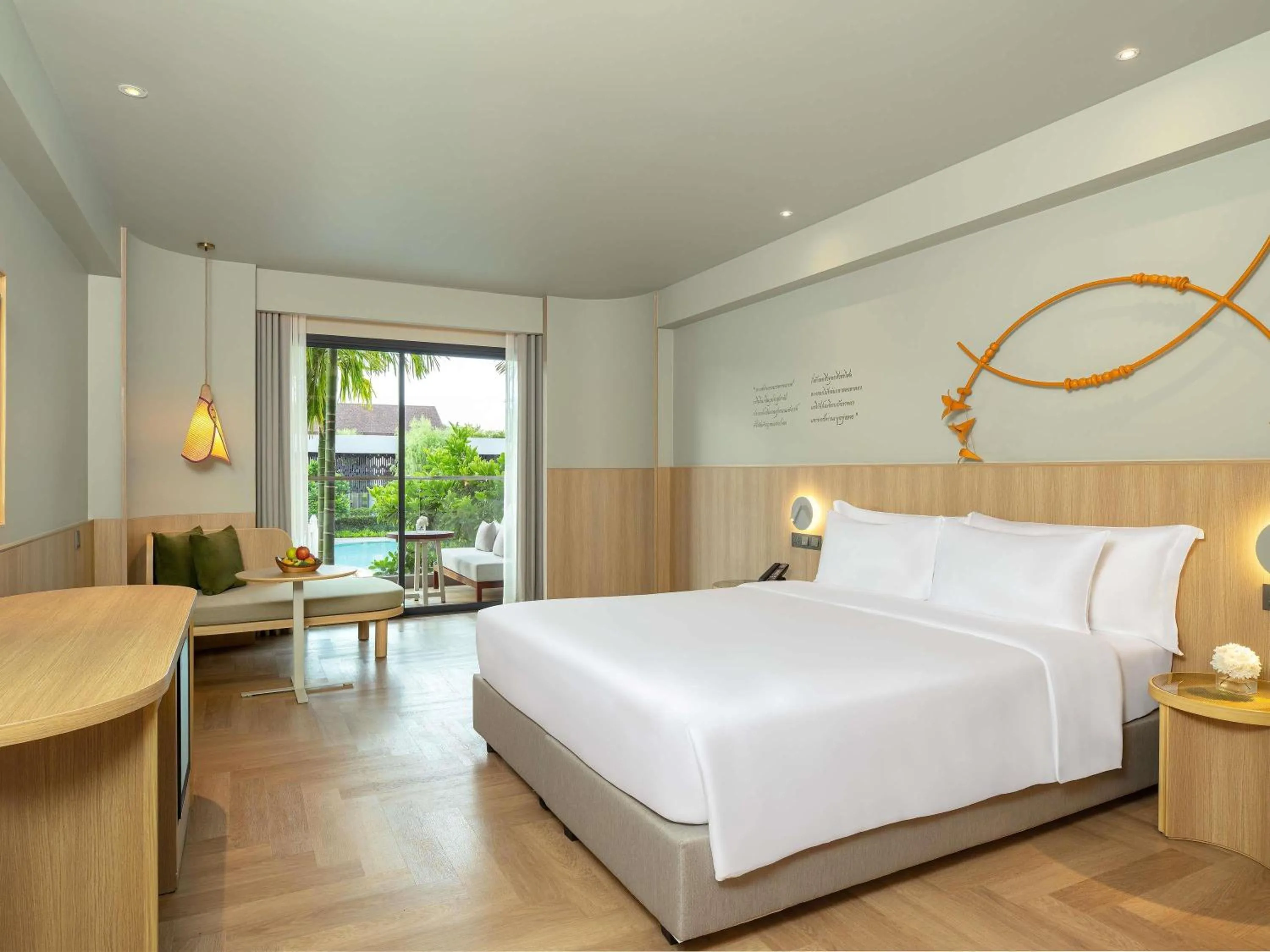 Bedroom, Bed in Mercure Rayong Lomtalay Villas & Resort
