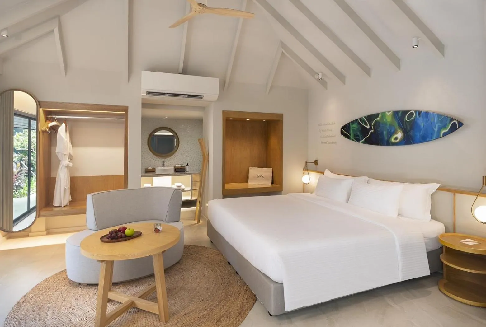 Bedroom, Bed in Mercure Rayong Lomtalay Villas & Resort