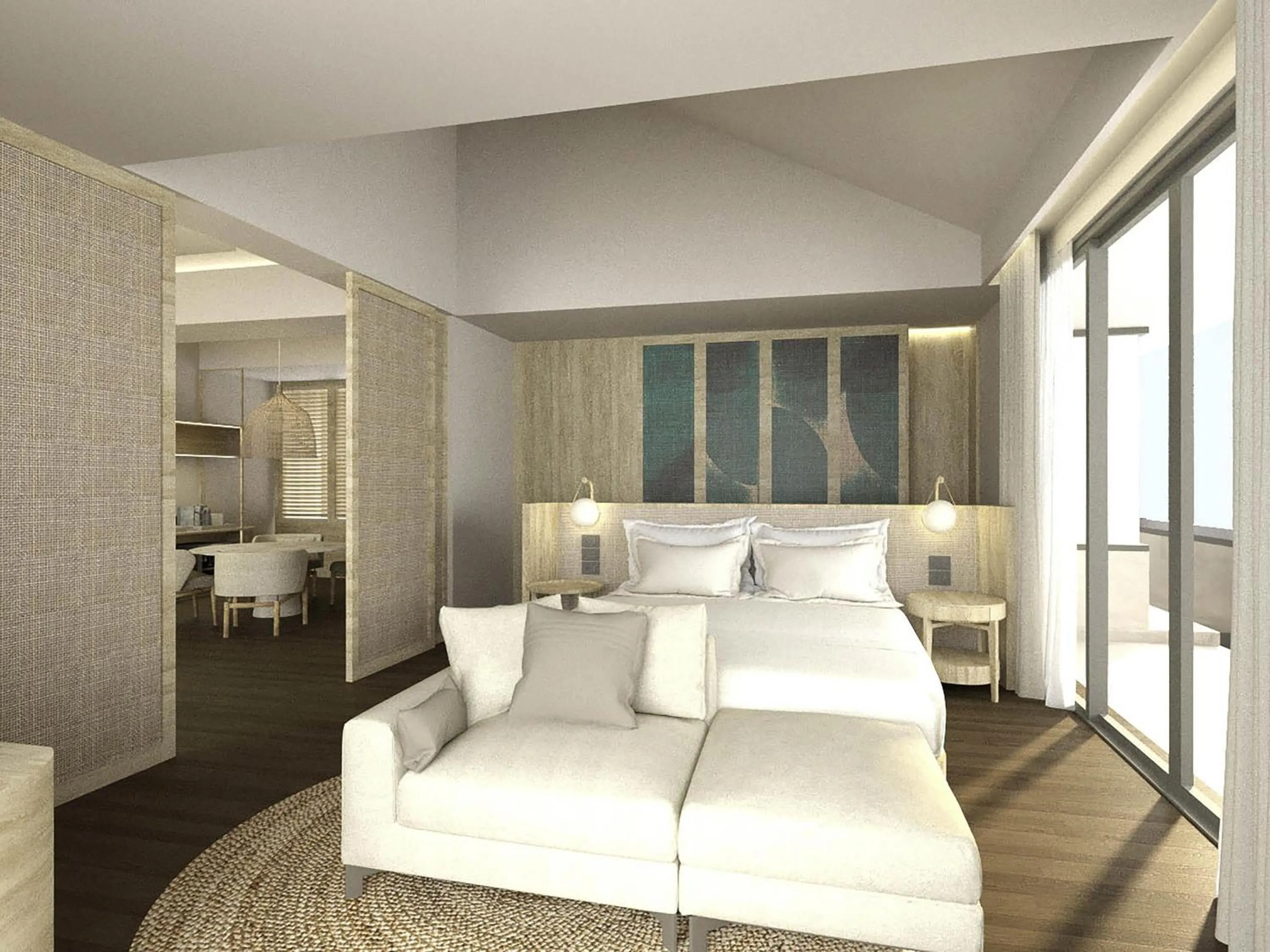 Bedroom, Bed in Mercure Rayong Lomtalay Villas & Resort