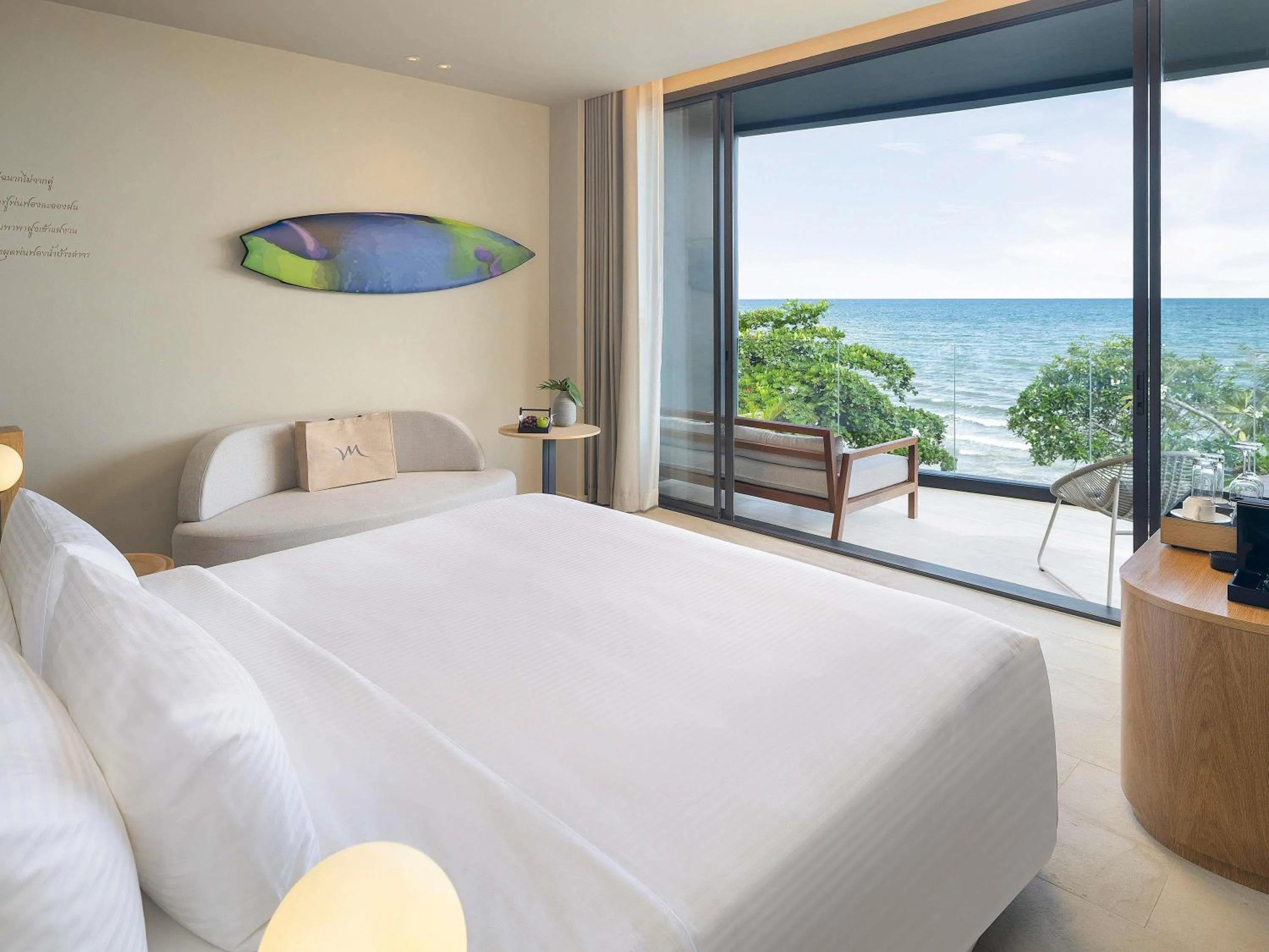 Bedroom, Bed in Mercure Rayong Lomtalay Villas & Resort