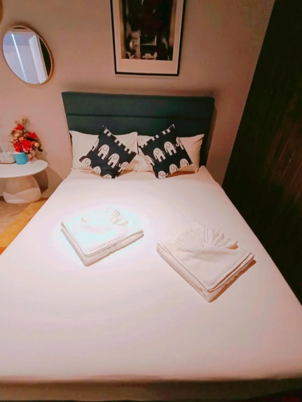 Bed in Icon Hotel Hatyai