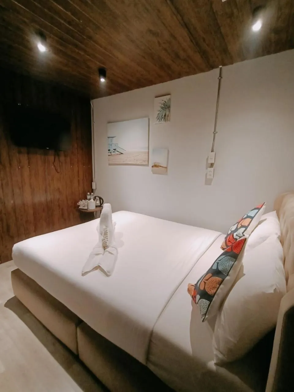 Bed in Icon Hotel Hatyai