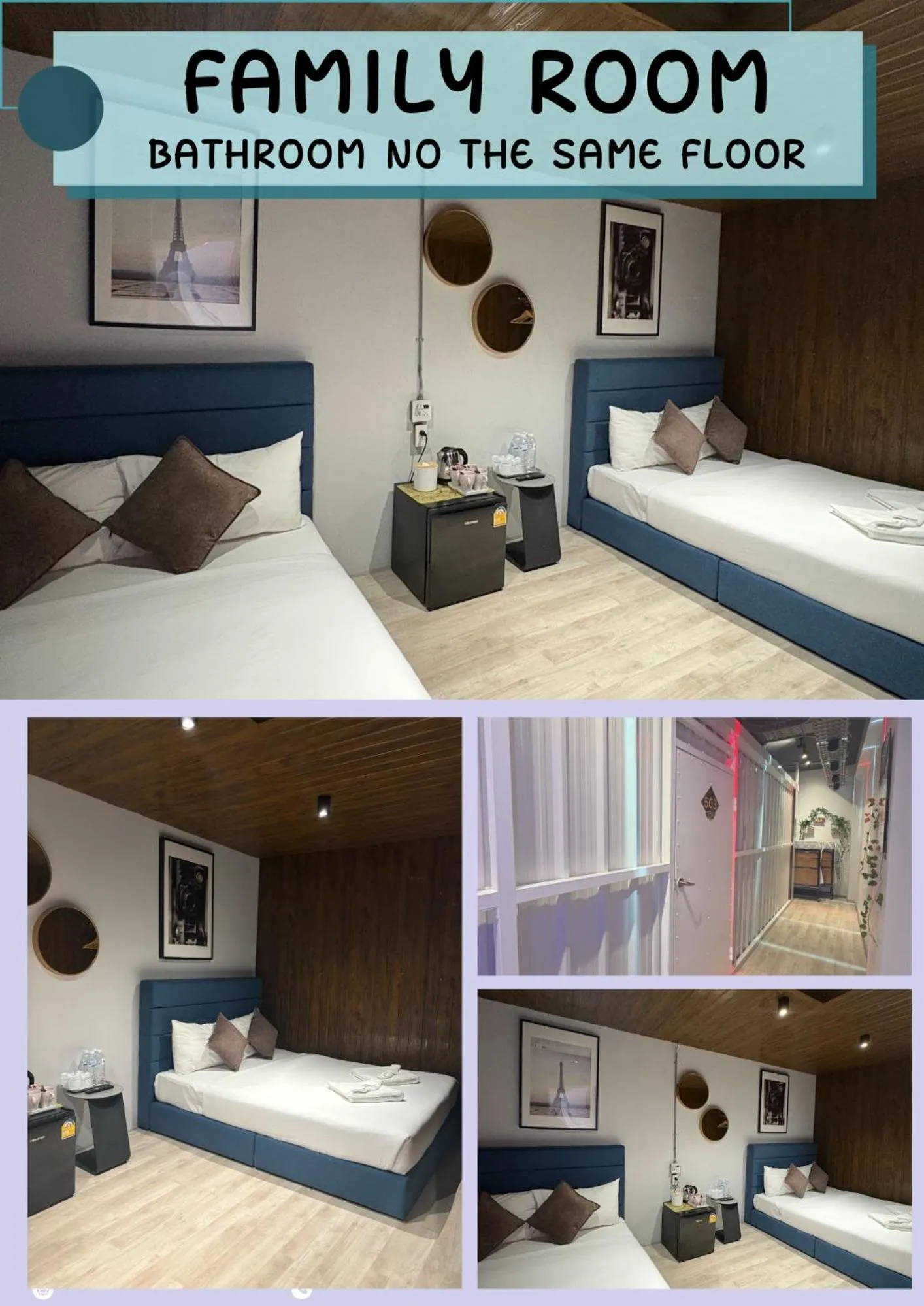 Bed in Icon Hotel Hatyai