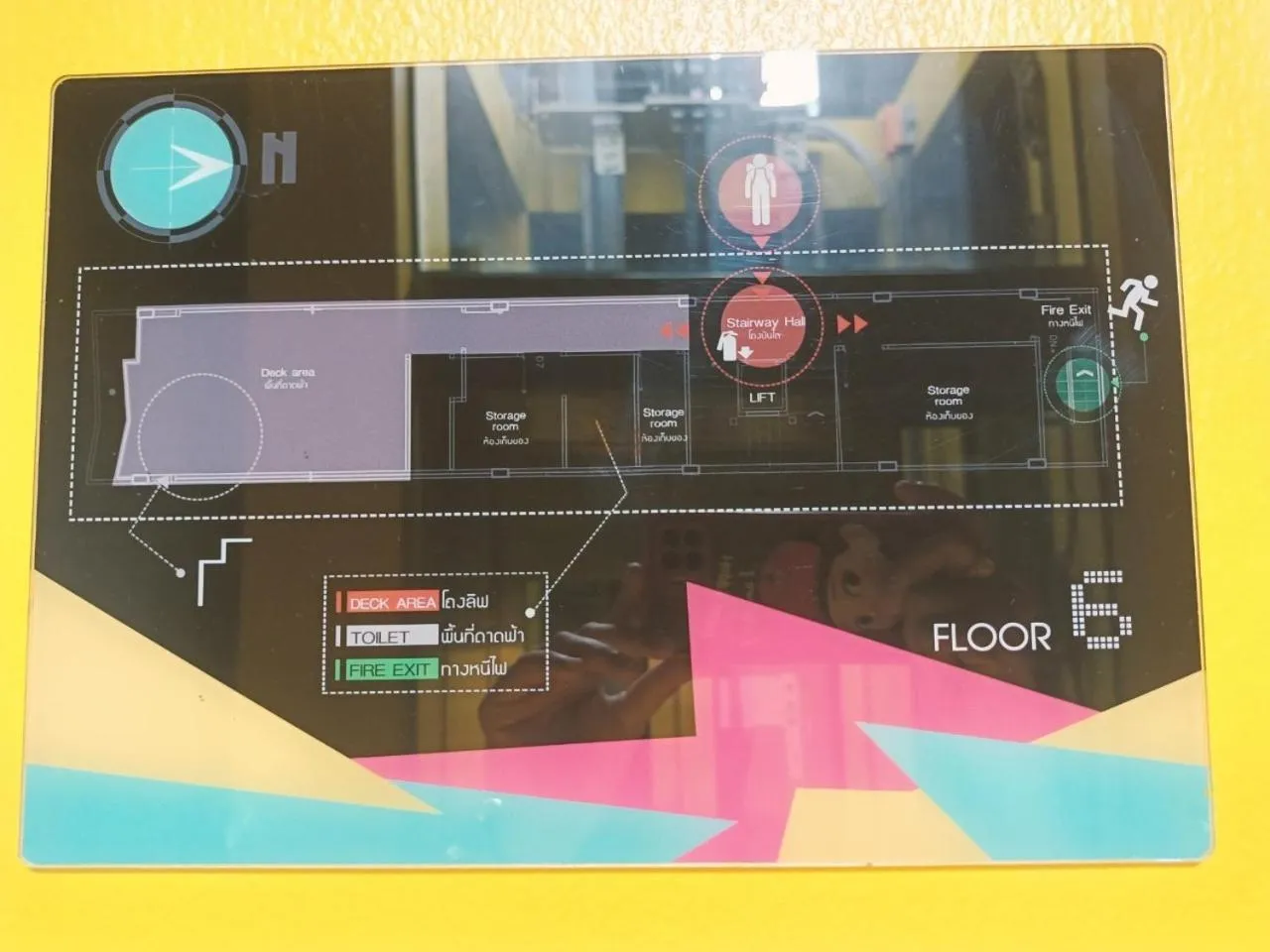 Floor plan in Icon Hotel Hatyai