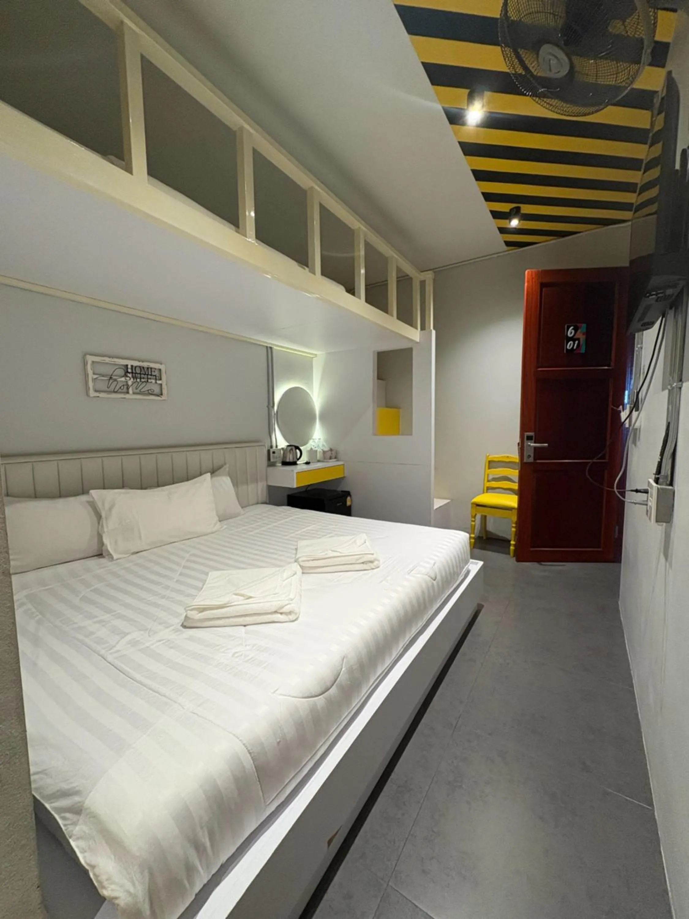 Bed in Icon Hotel Hatyai