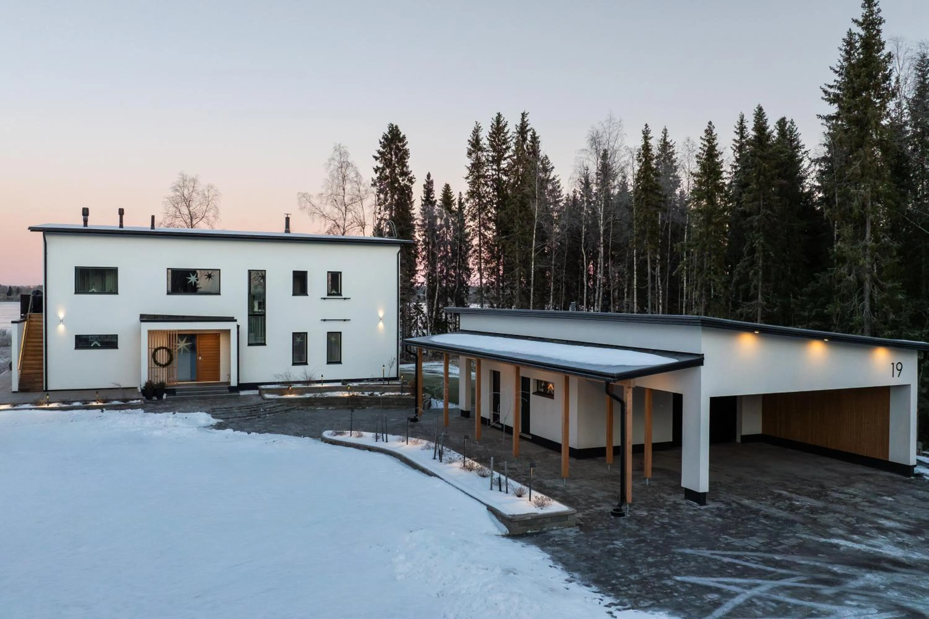 Property building in Villa Forest -private location, sauna and jacuzzi