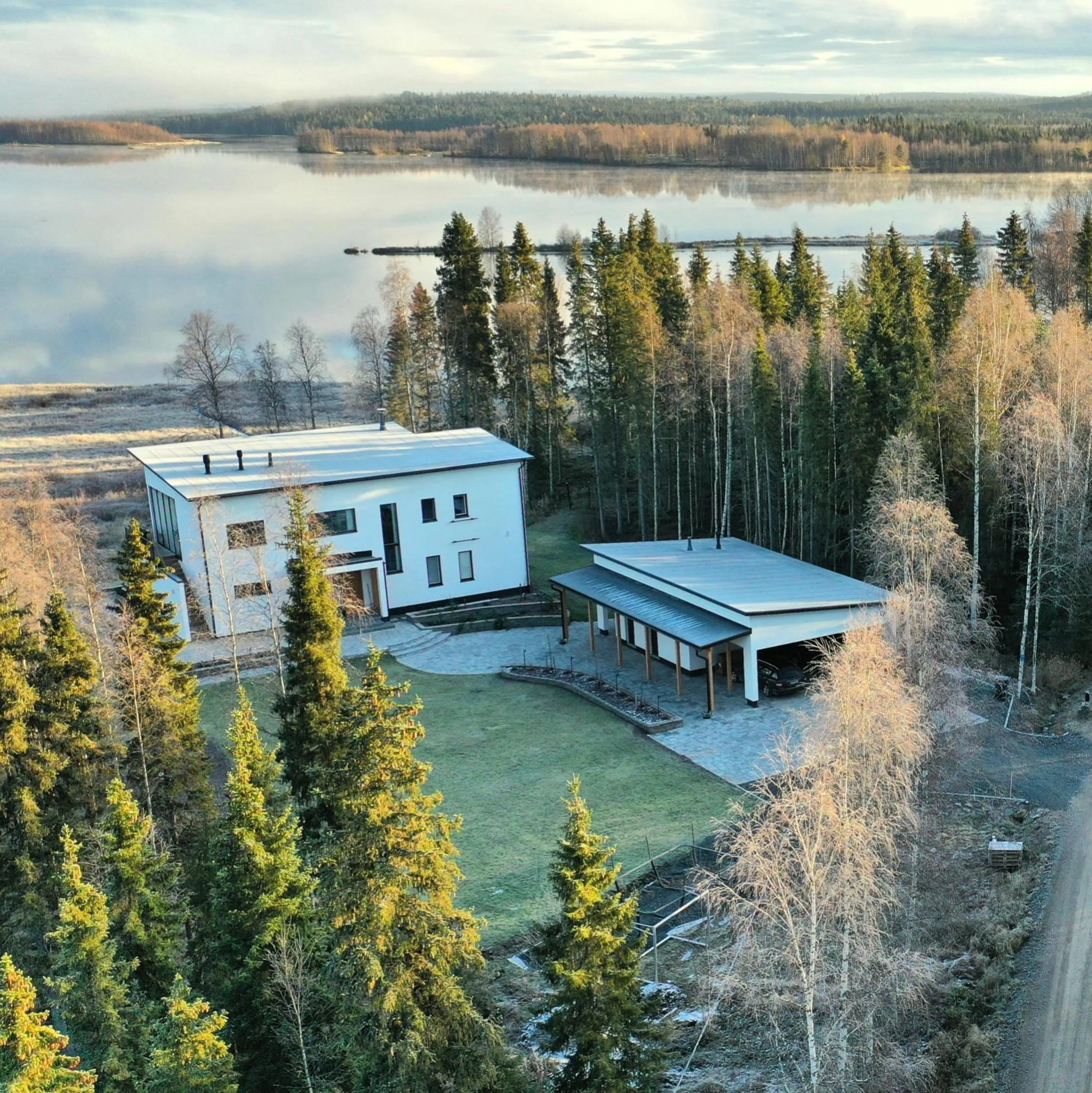 Property building in Villa Forest -private location, sauna and jacuzzi