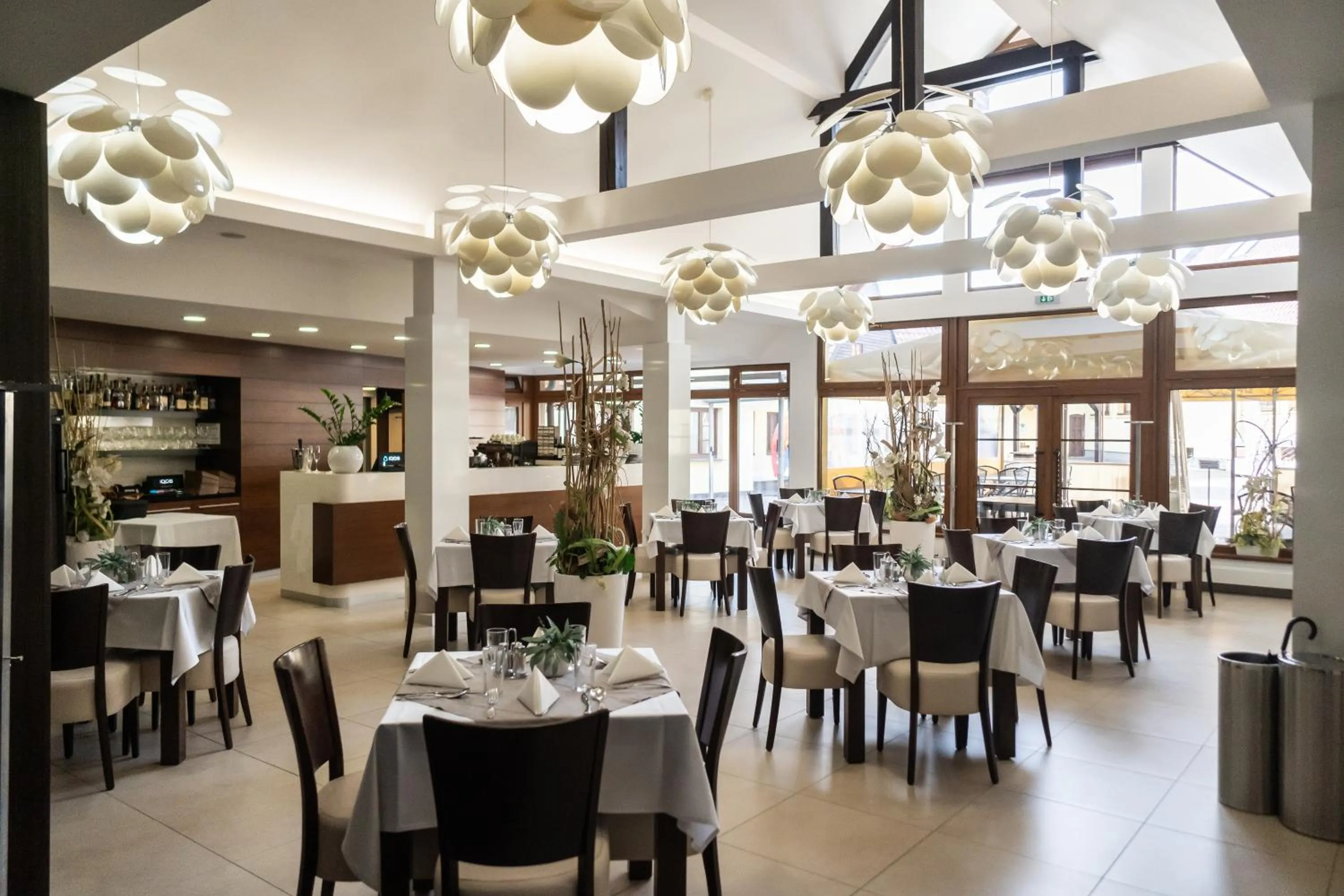 Restaurant/places to eat in Hotel Sladovna