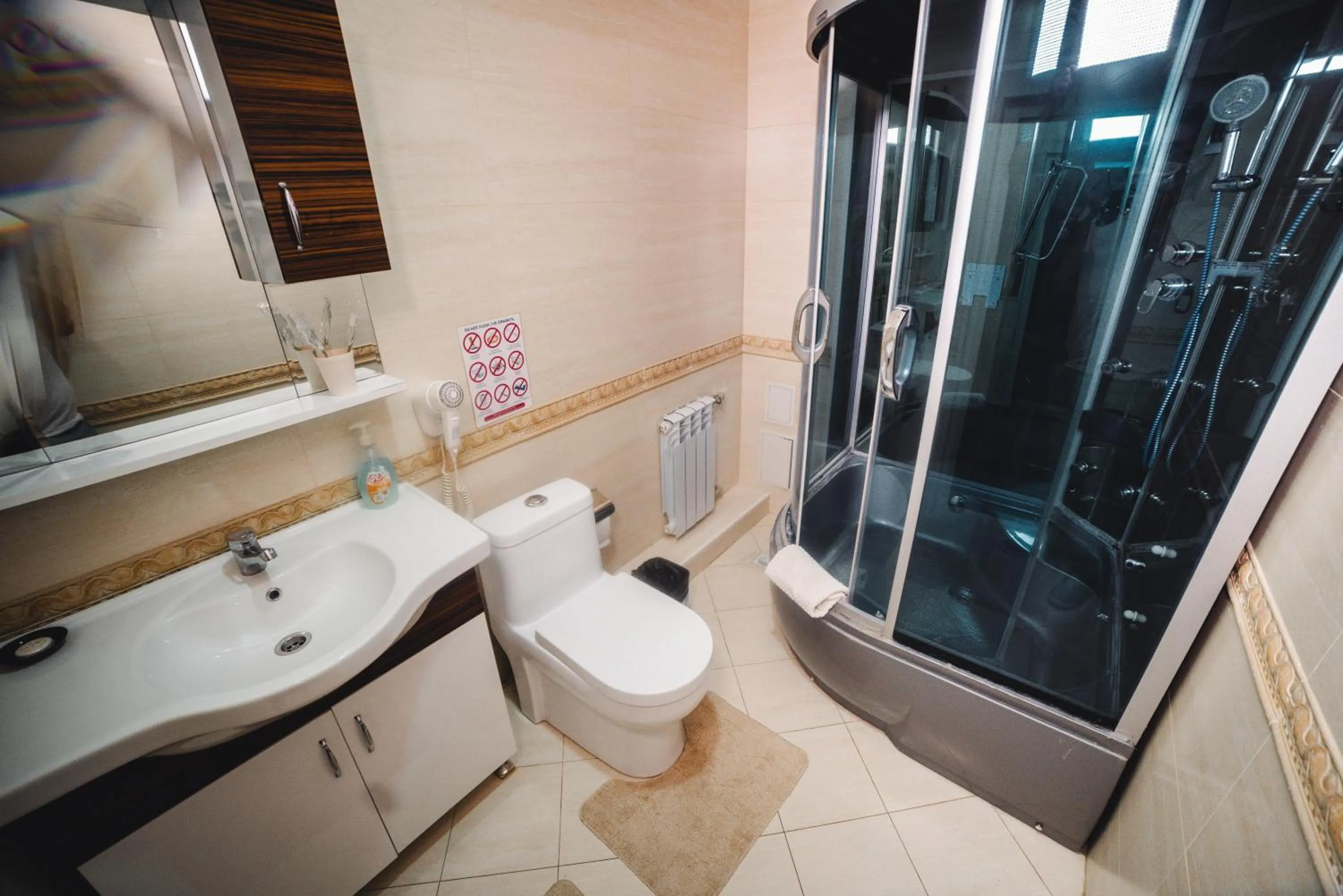 Shower in Sunrise Osh