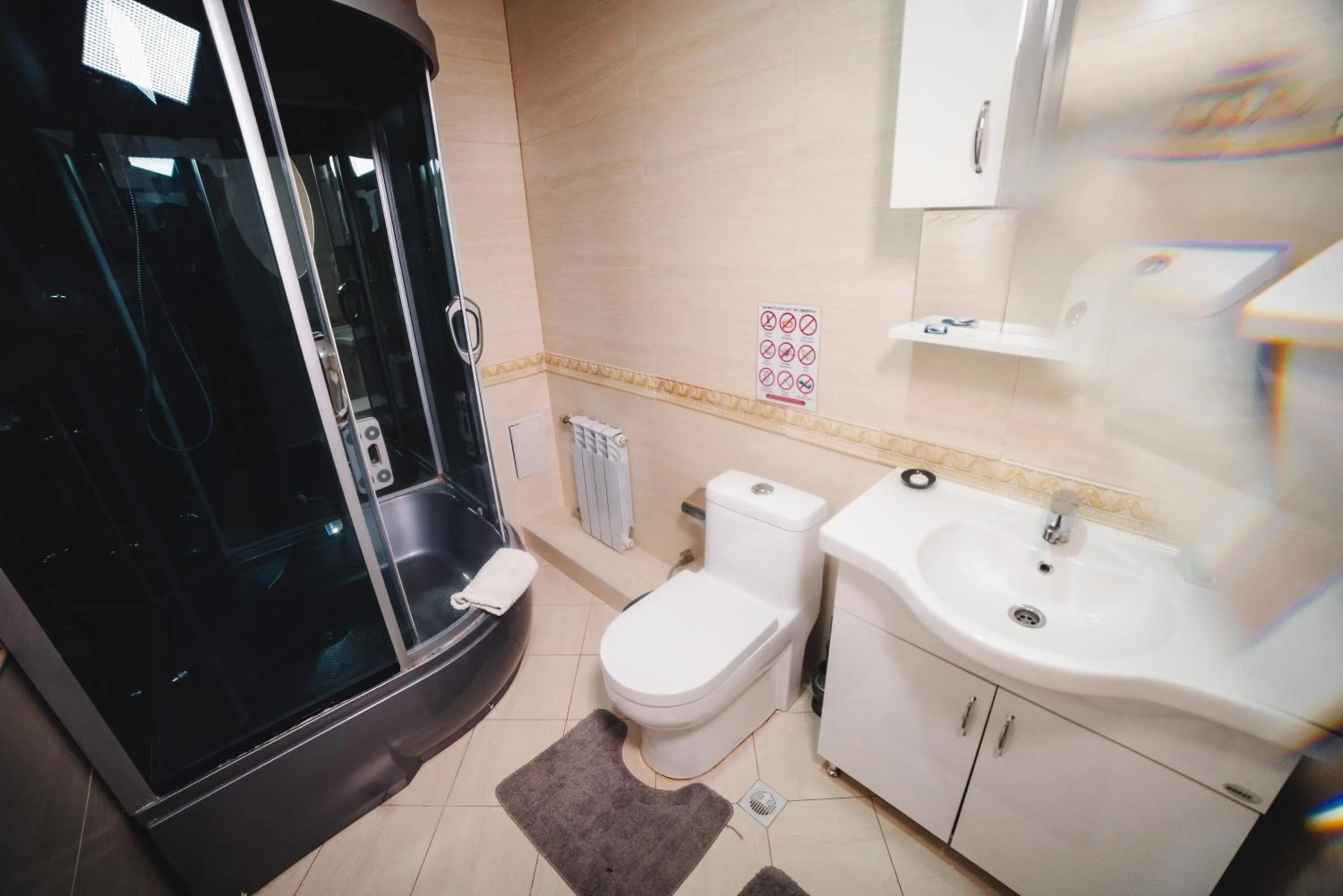 Shower in Sunrise Osh