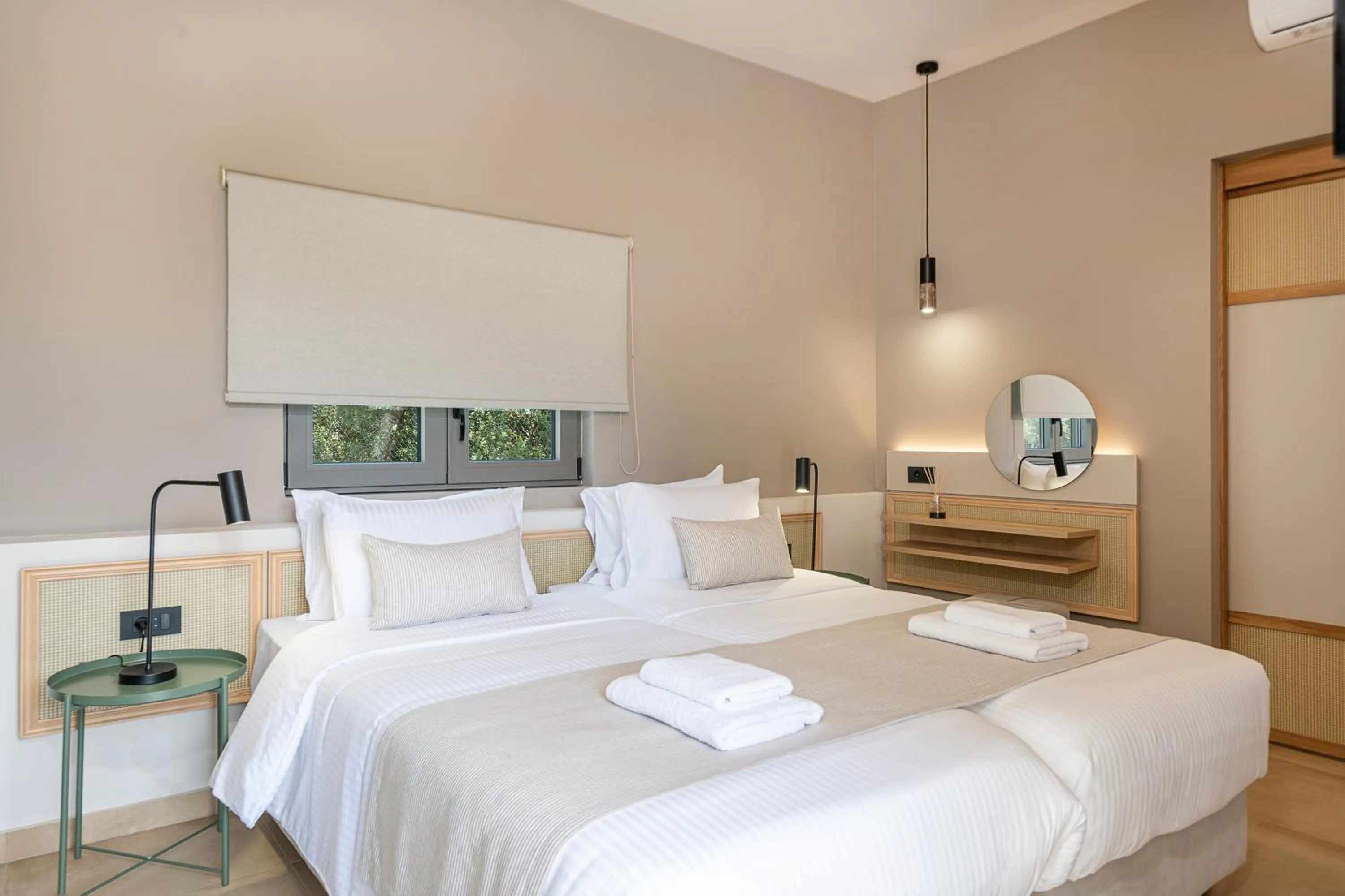 Bed in Elafonisi Resort by Kalomirakis Family