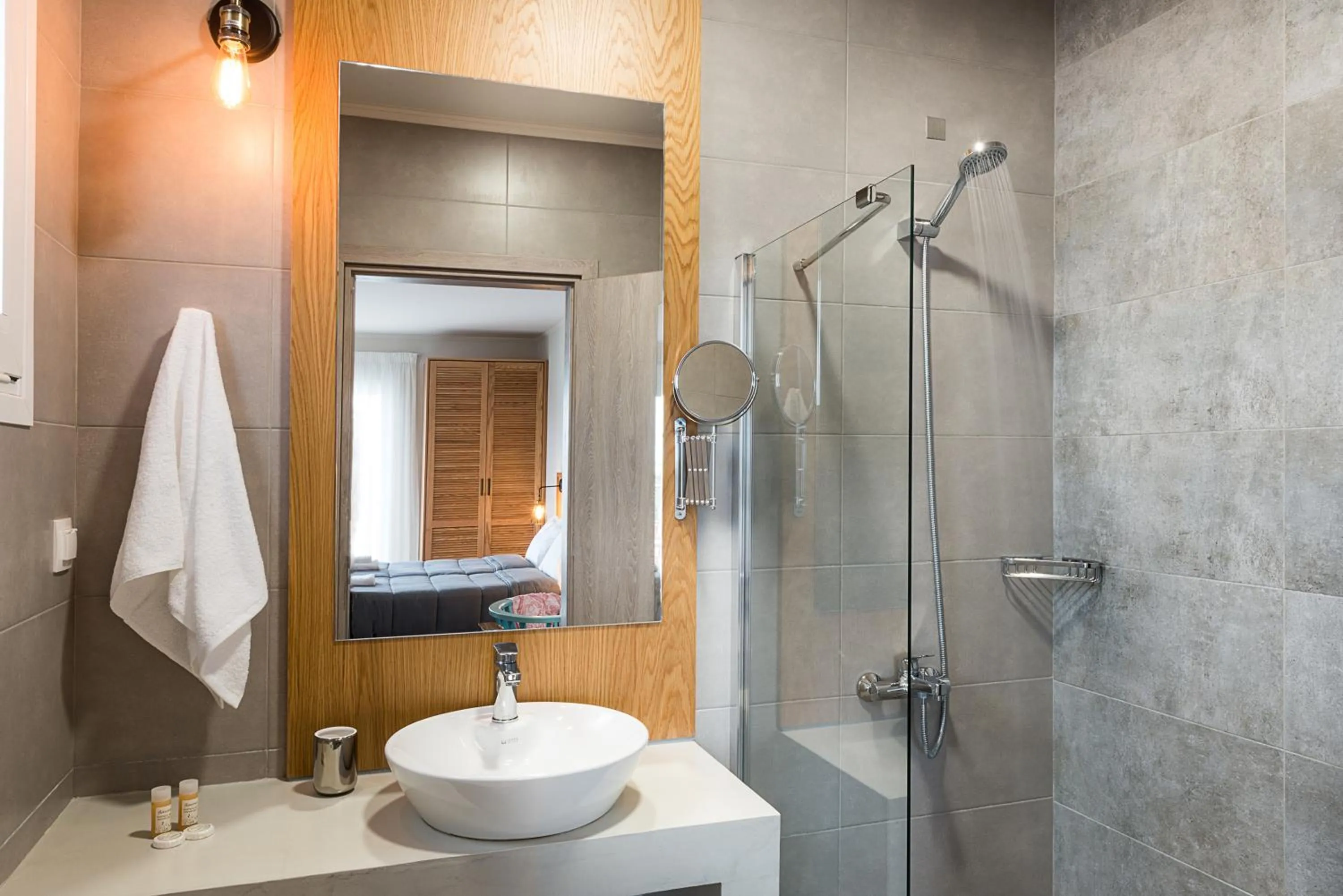 Shower in Elafonisi Resort by Kalomirakis Family