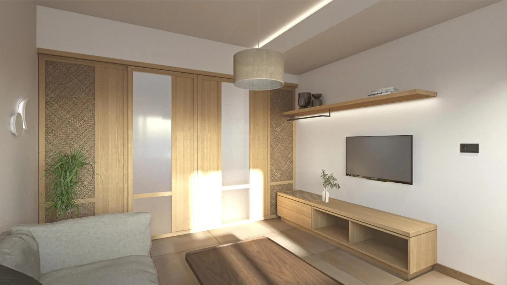TV and multimedia in Elafonisi Resort by Kalomirakis Family