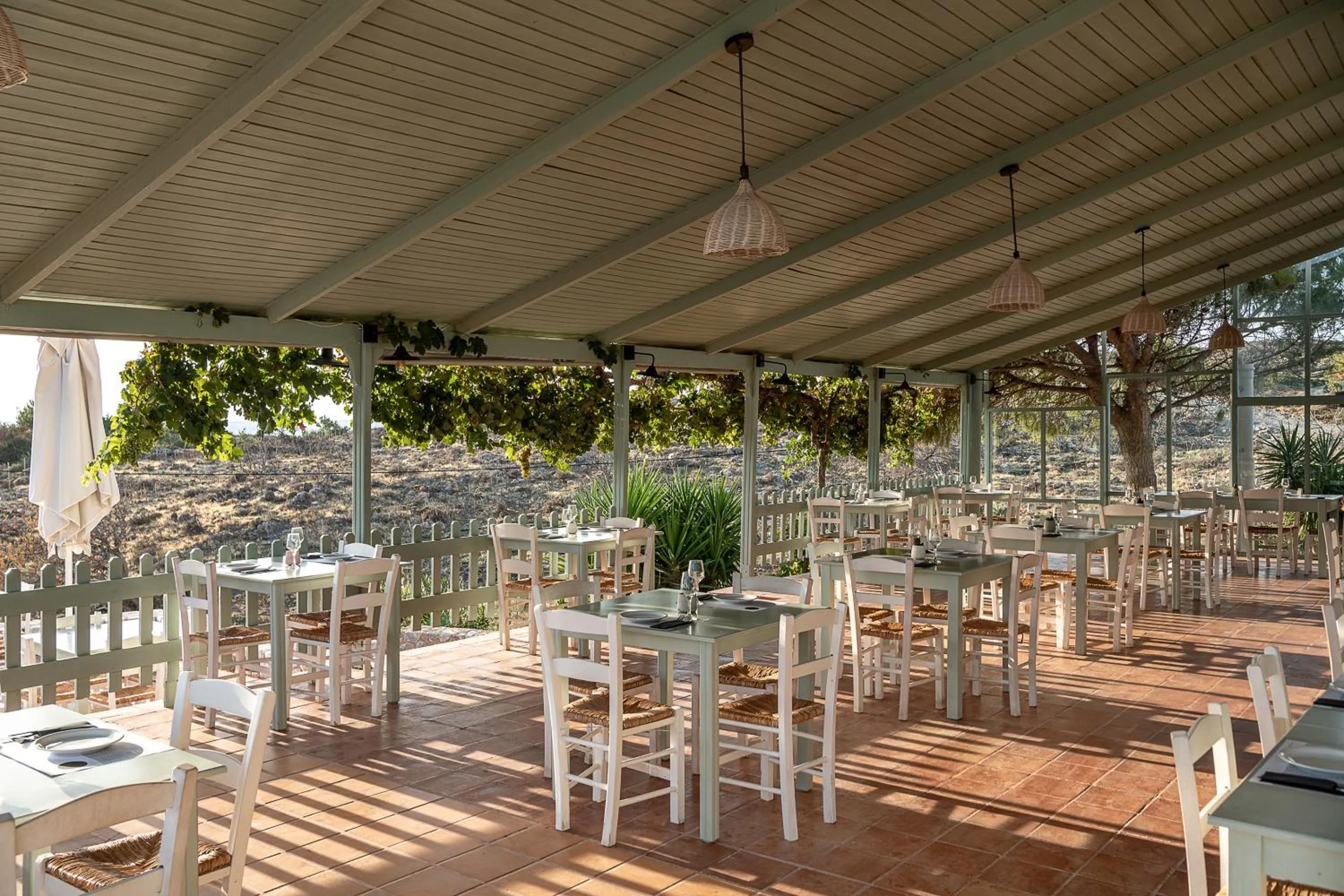 Restaurant/places to eat in Elafonisi Resort by Kalomirakis Family