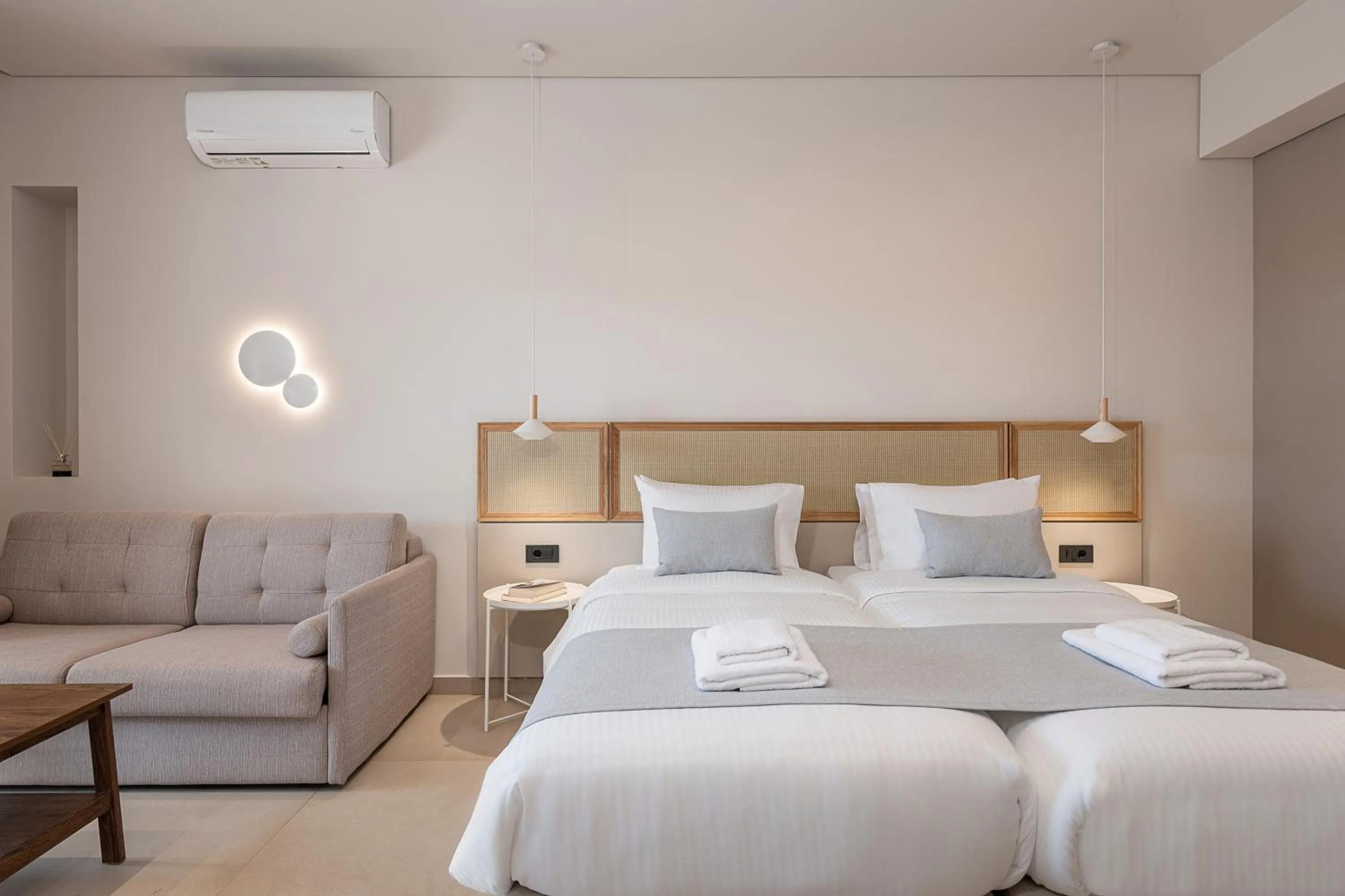 Bed in Elafonisi Resort by Kalomirakis Family