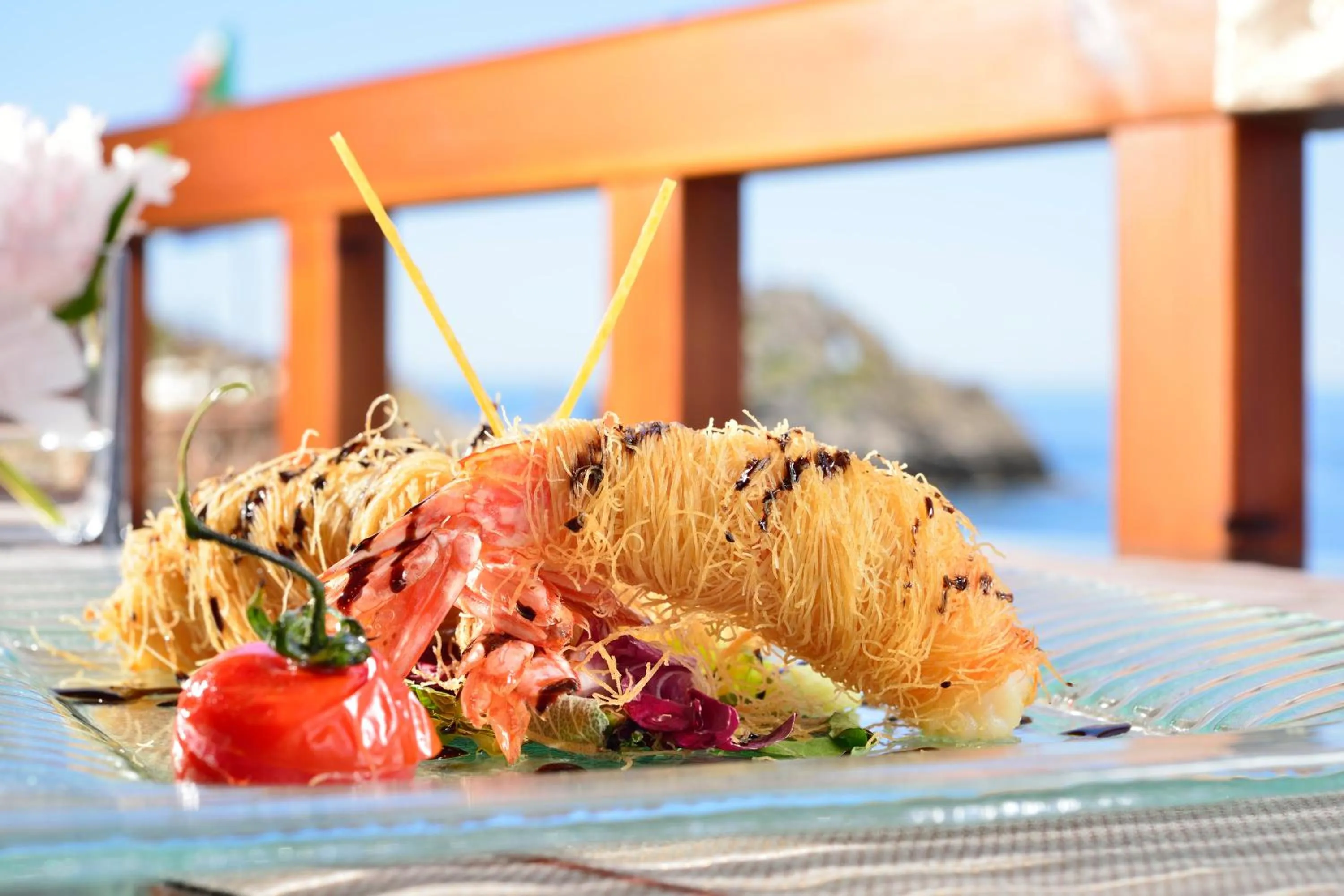 Food close-up in UNA Hotels Capotaormina