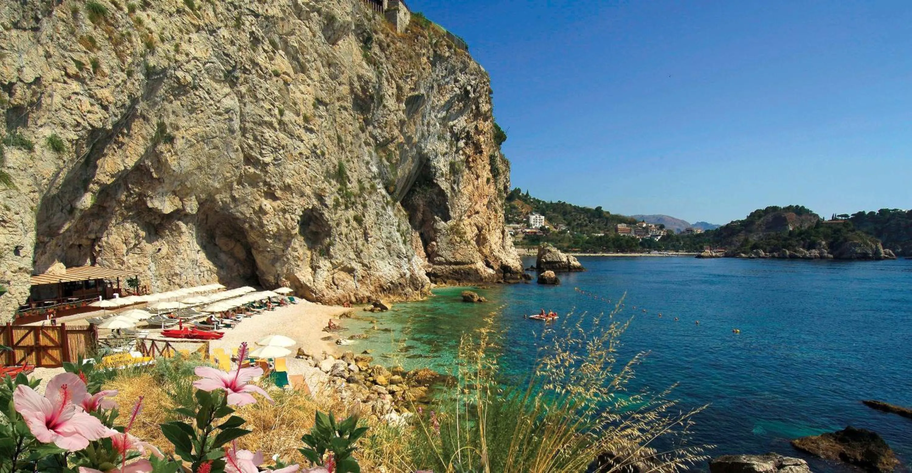 Beach in UNA Hotels Capotaormina