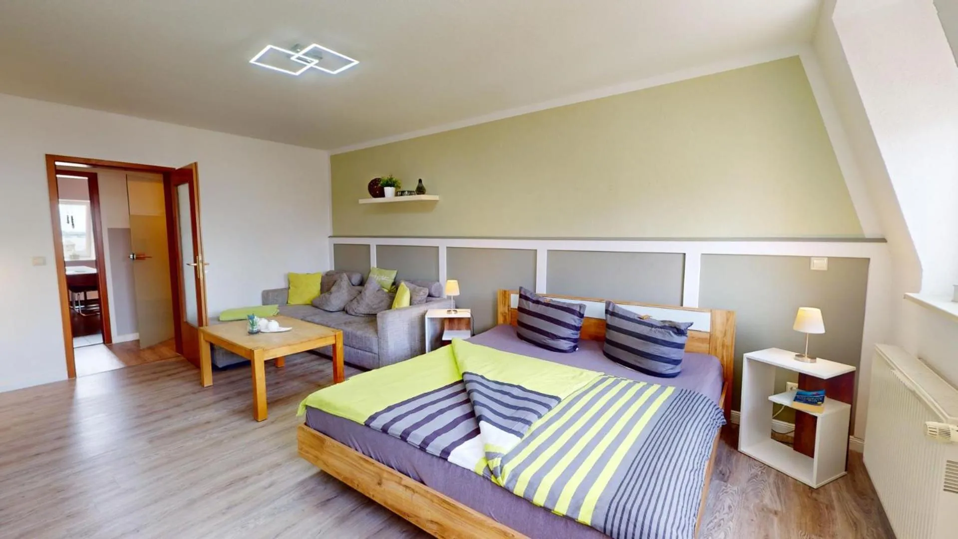 Bed in Apartments am Sund