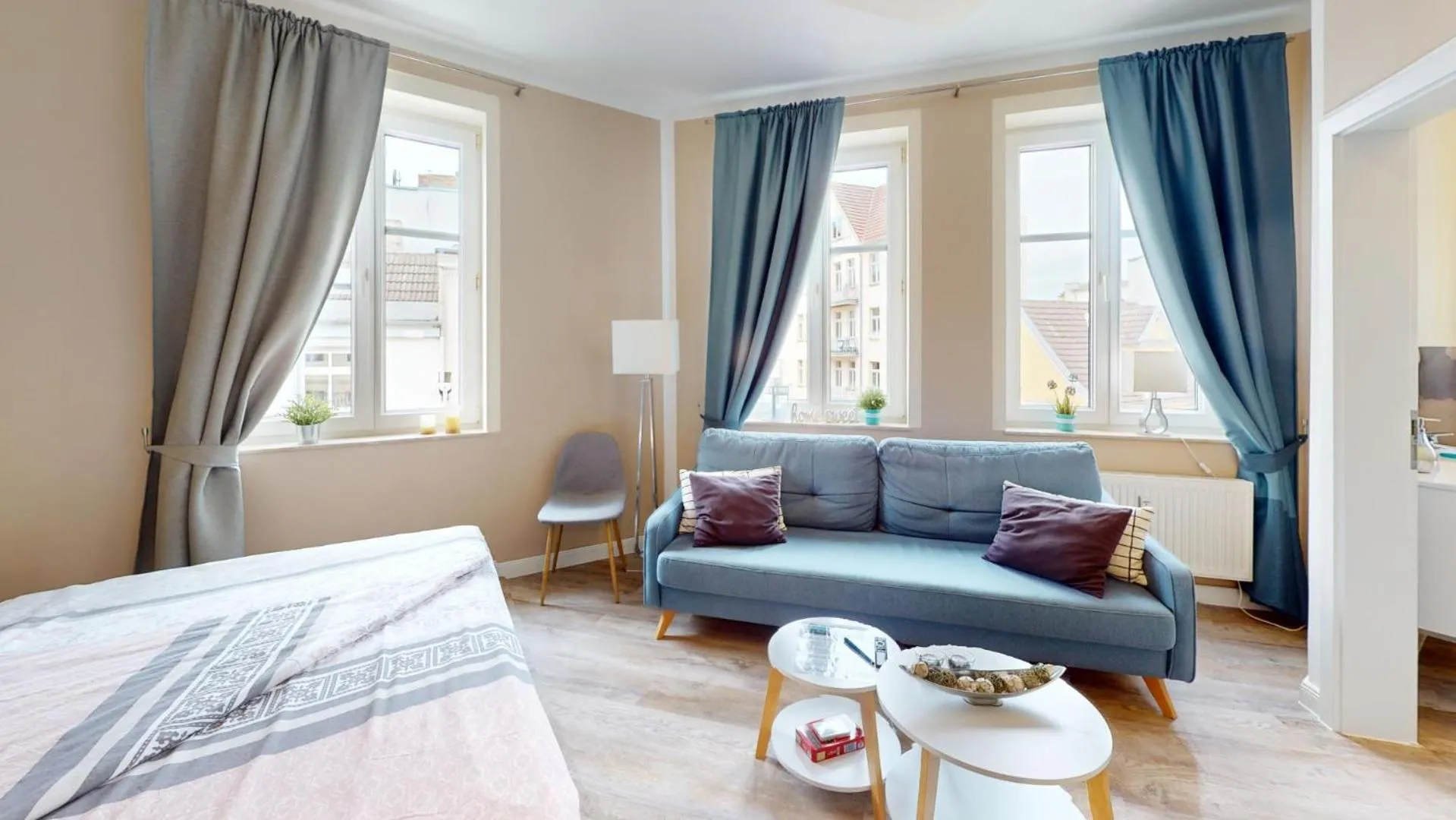 Photo of the whole room, Bed in Apartments am Sund
