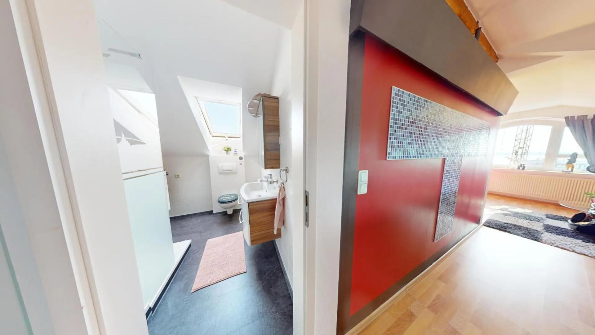 Photo of the whole room, Bed in Apartments am Sund