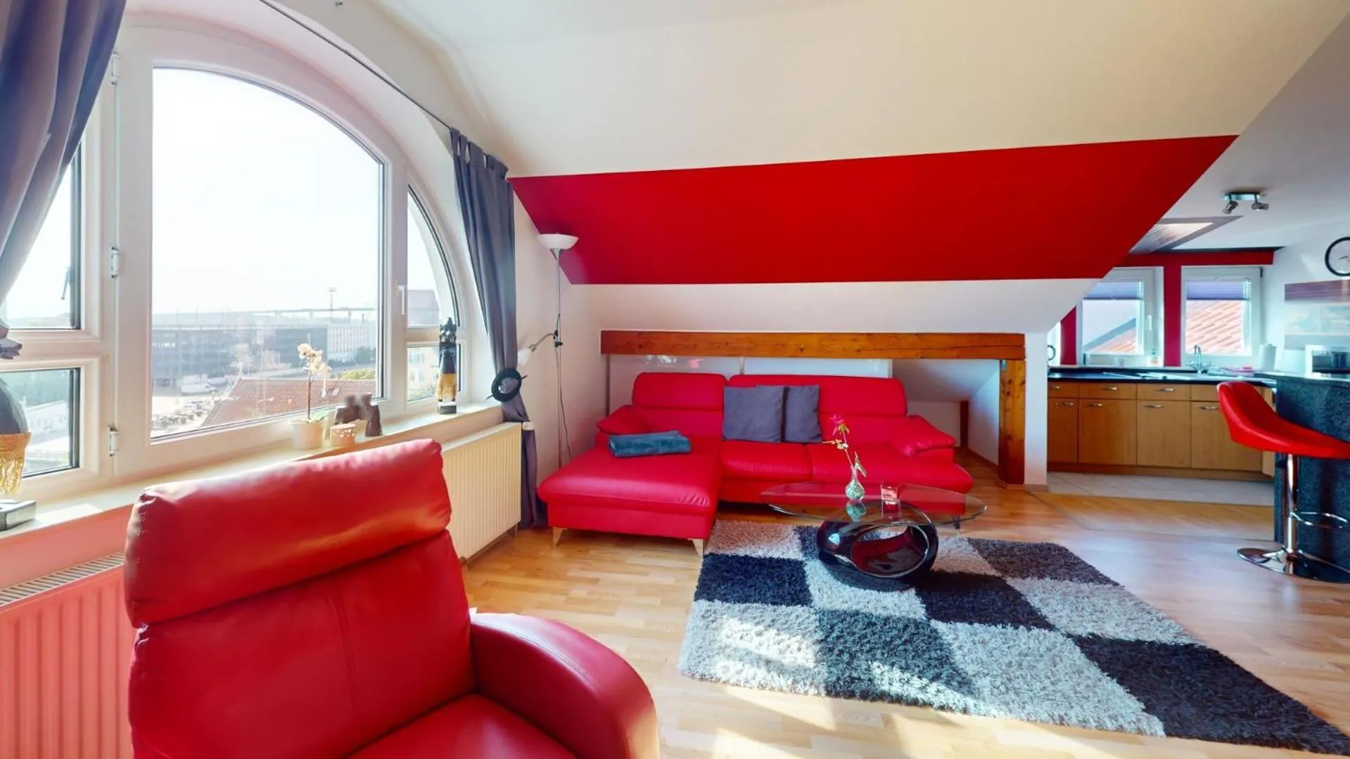 Living room in Apartments am Sund