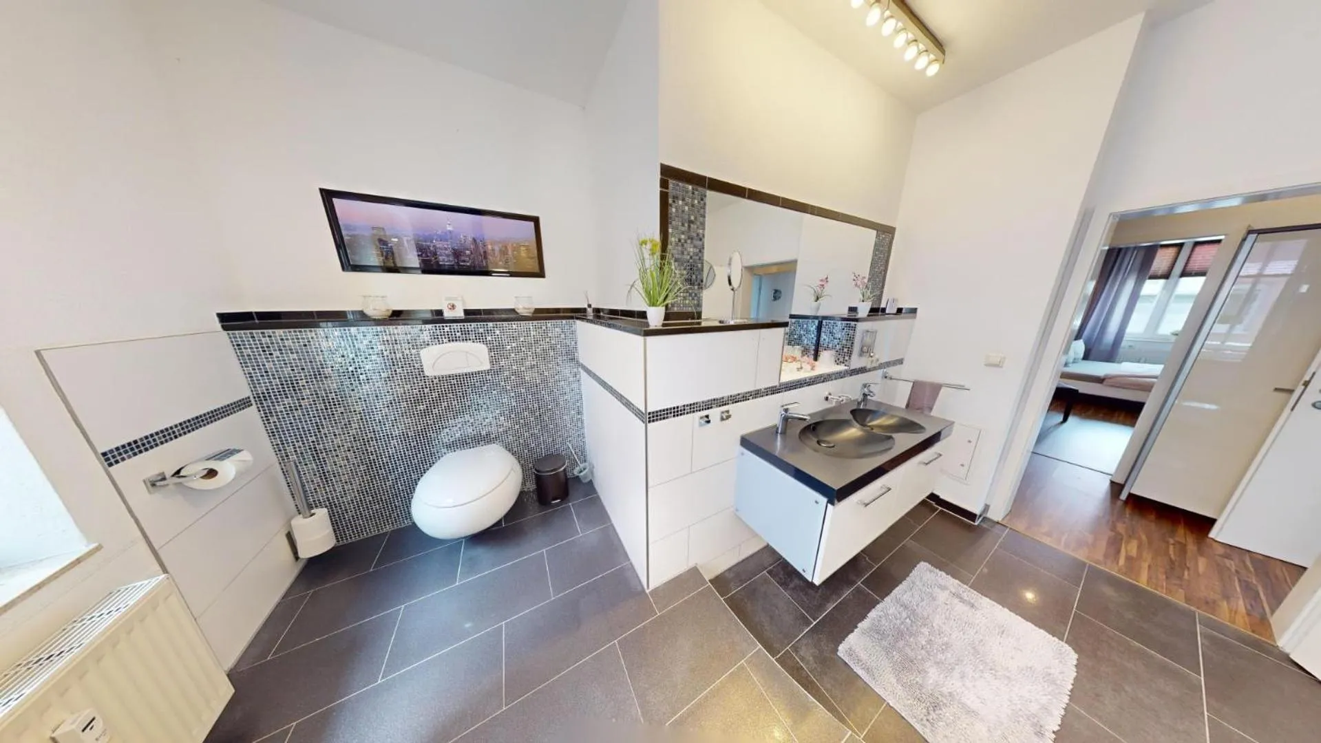 Bathroom in Apartments am Sund