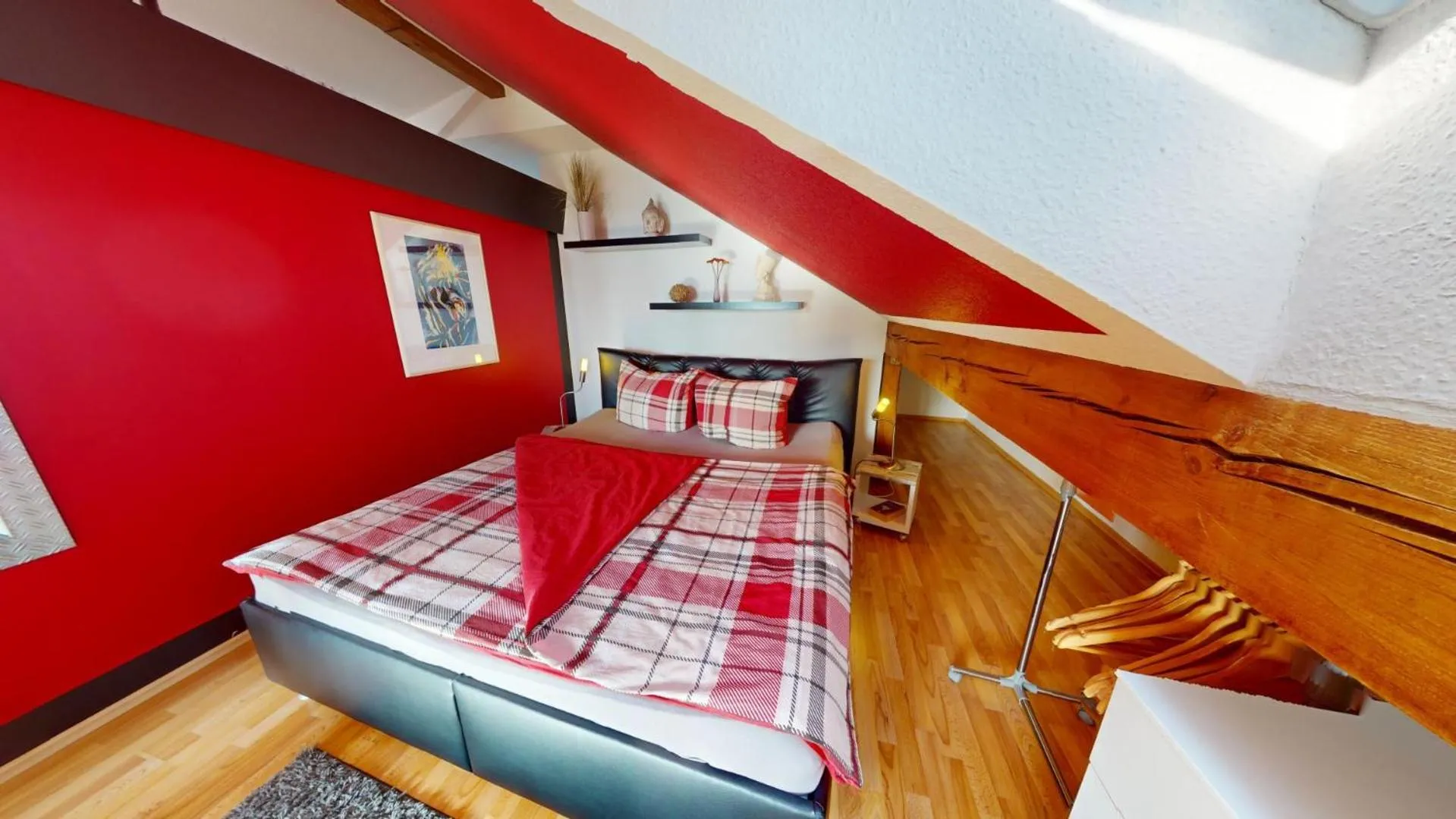 Bed in Apartments am Sund