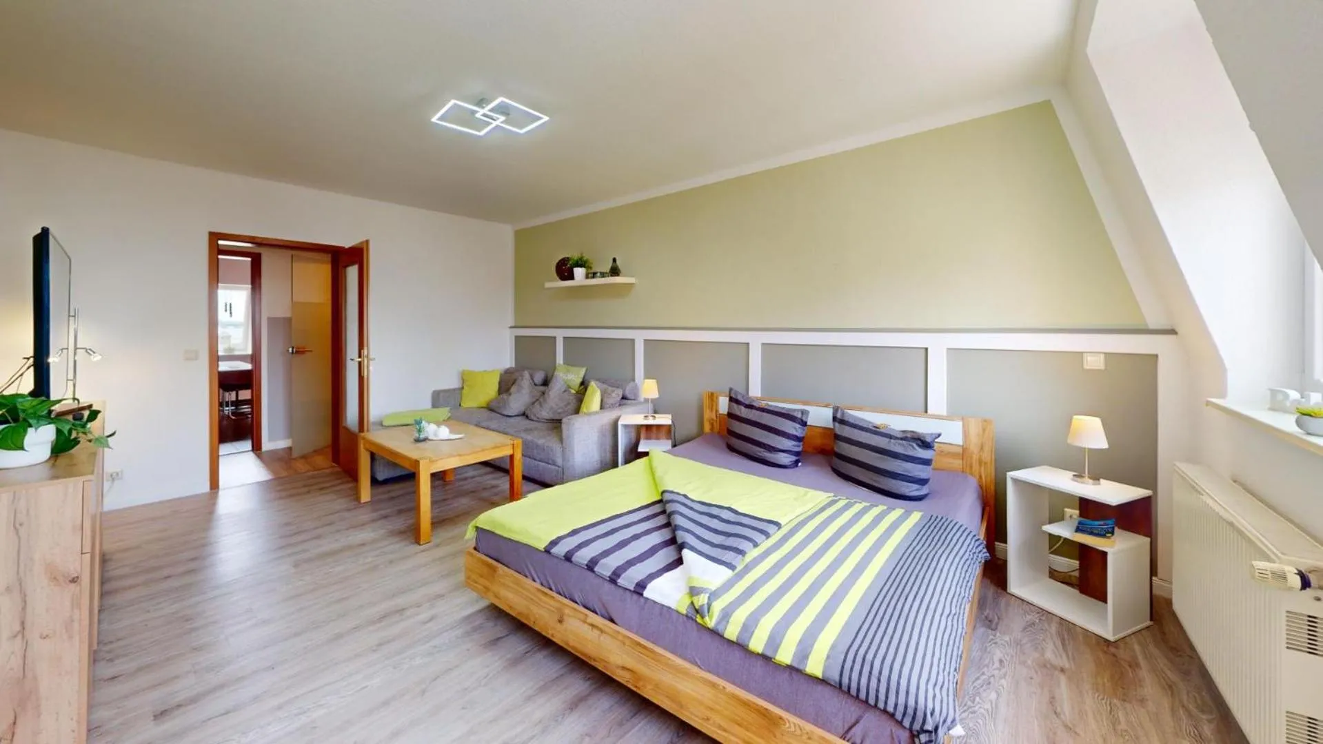 Bed in Apartments am Sund
