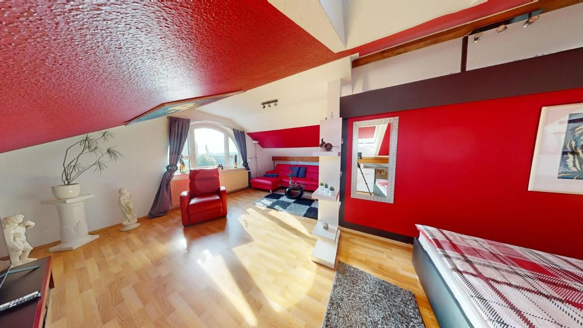 Bed in Apartments am Sund