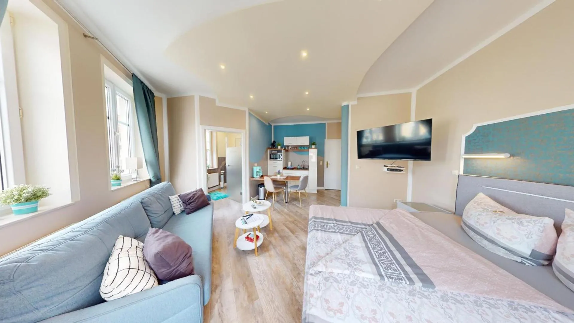 Photo of the whole room in Apartments am Sund