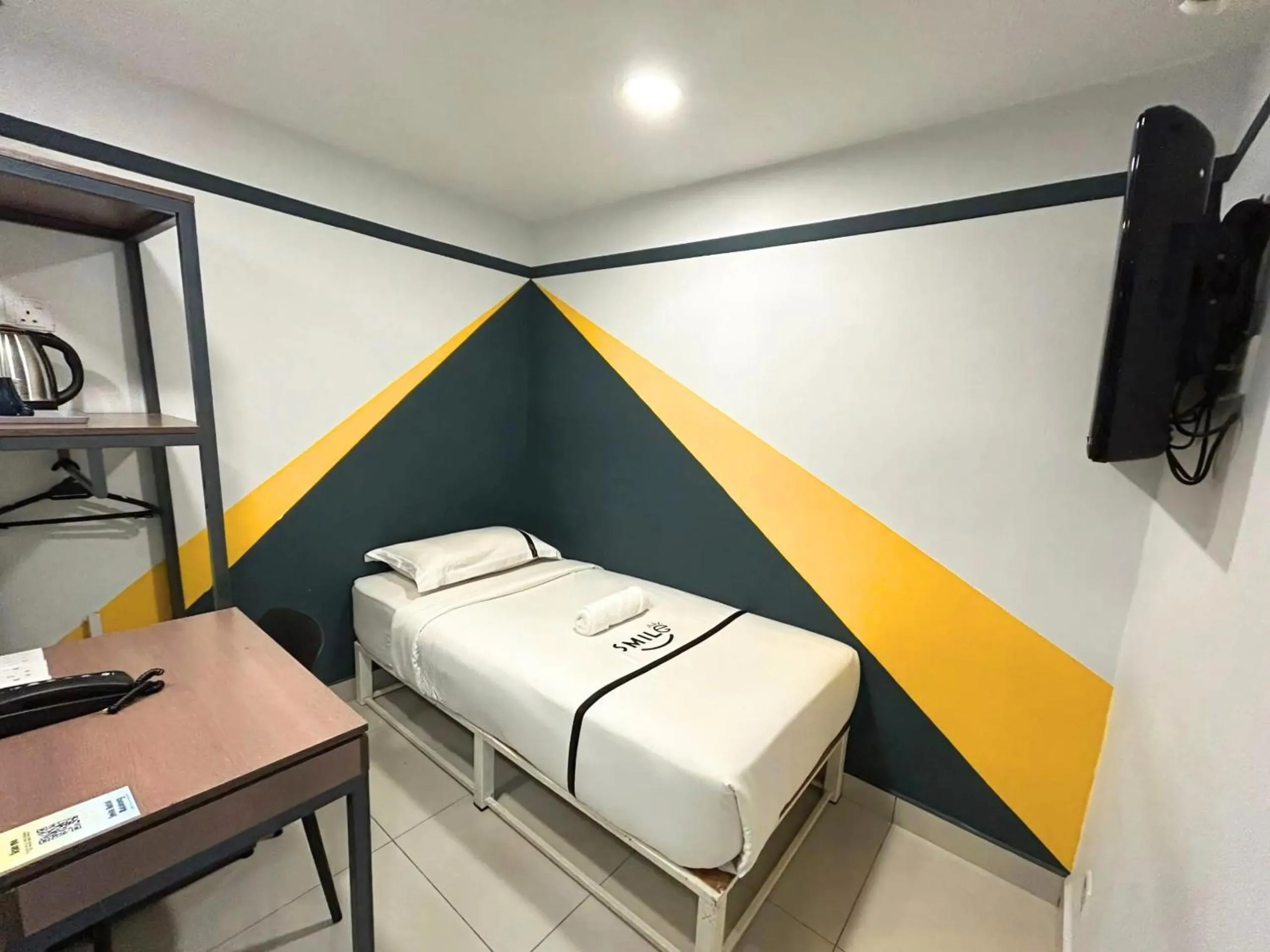 Bed in Smile Hotel Balakong Kajang