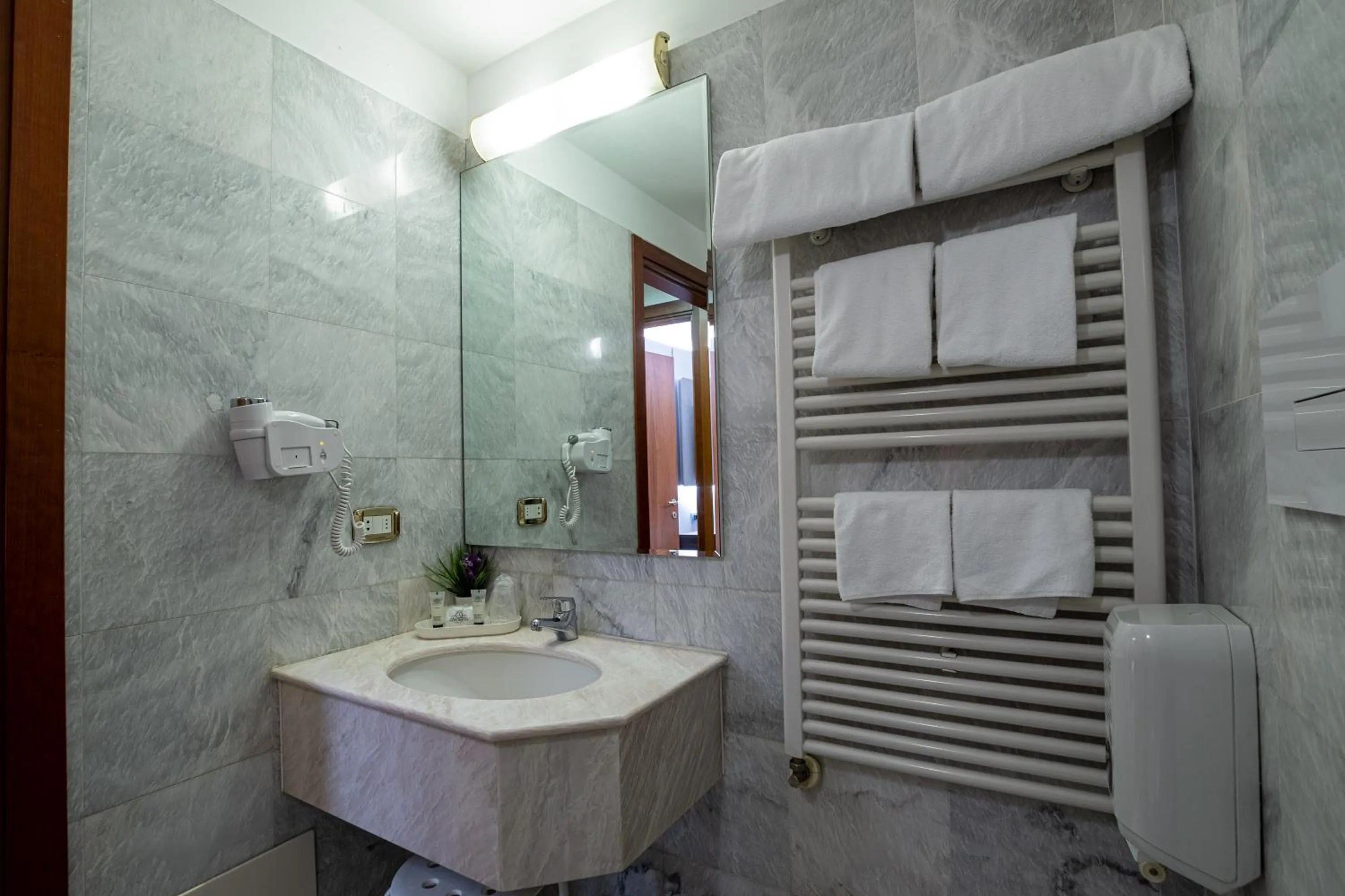 Bathroom in Hotel Mythos