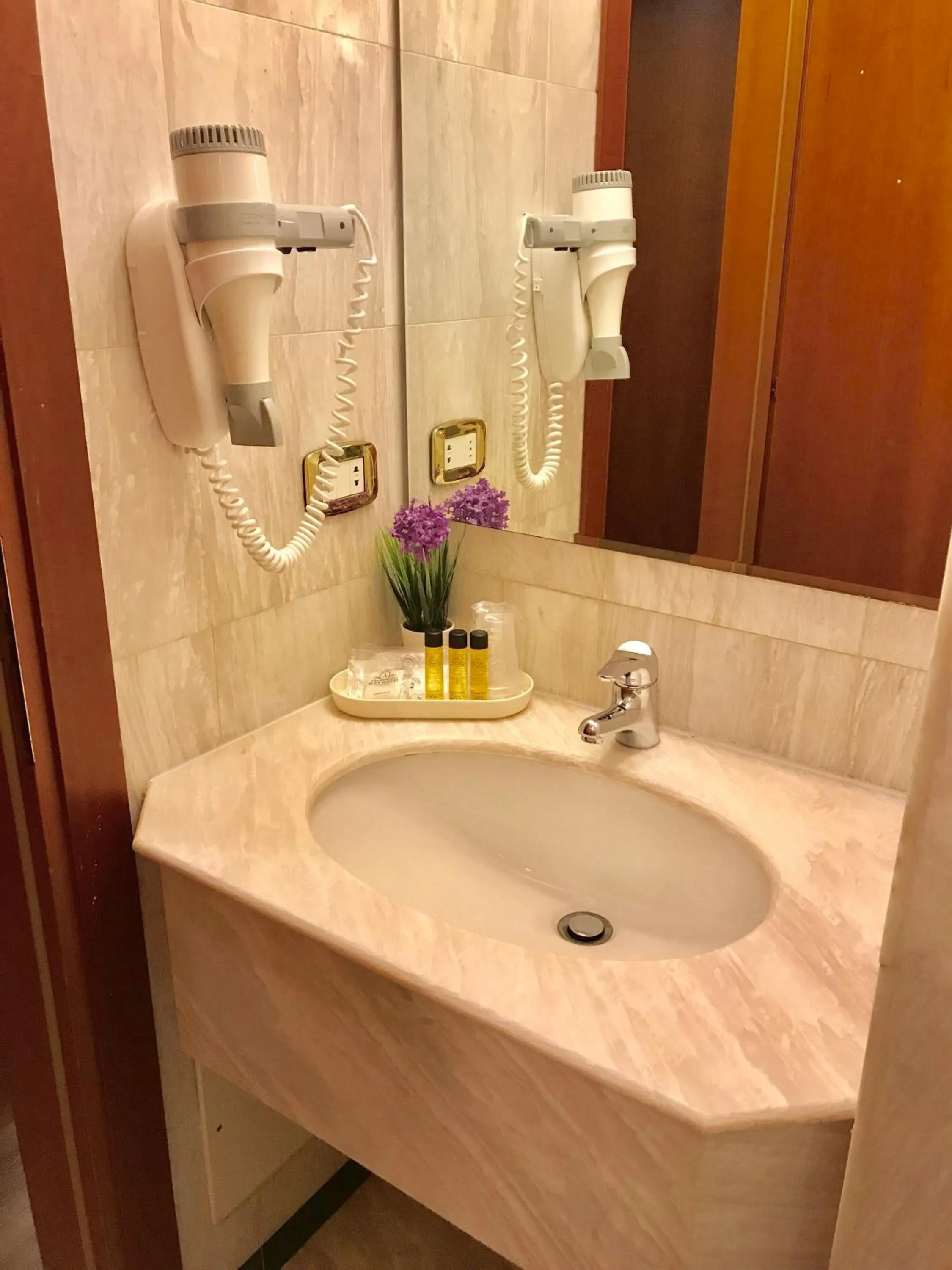 Bathroom in Hotel Mythos