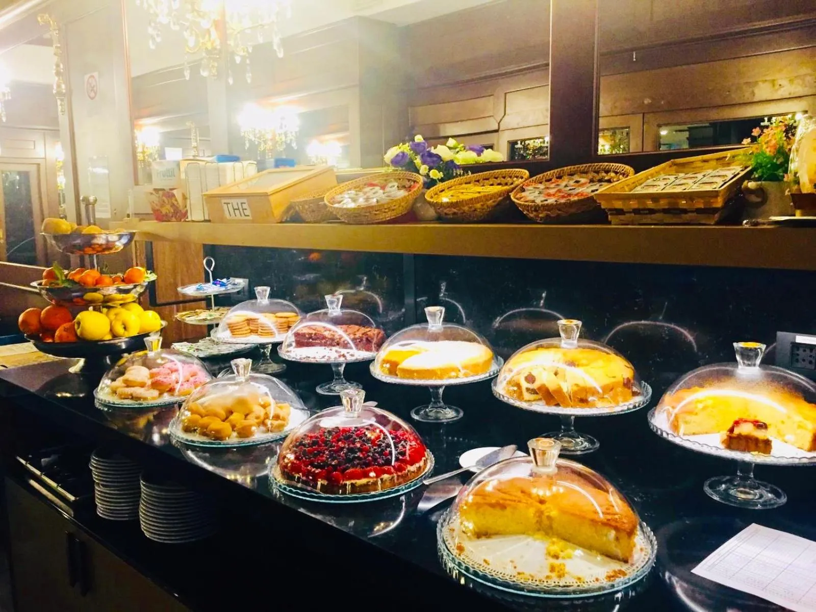 Buffet breakfast in Hotel Mythos