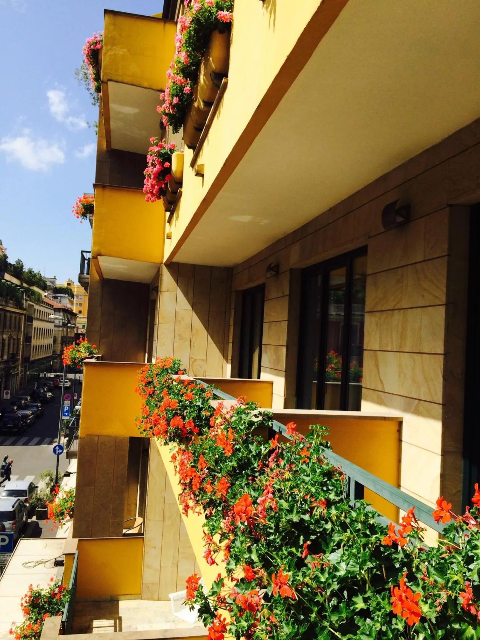 Street view in Hotel Mythos