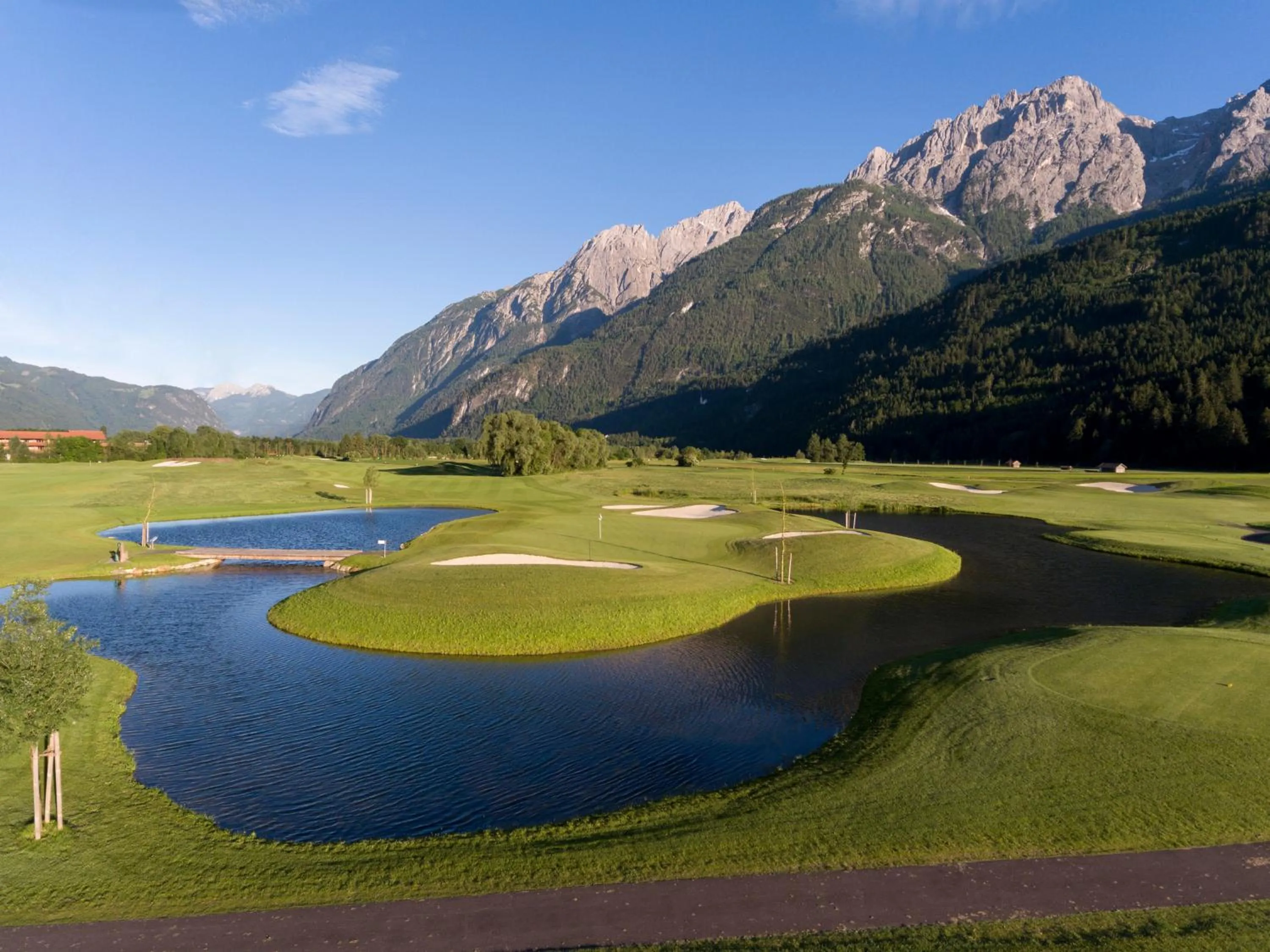 Golfcourse in Dolomitengolf Hotel & Spa
