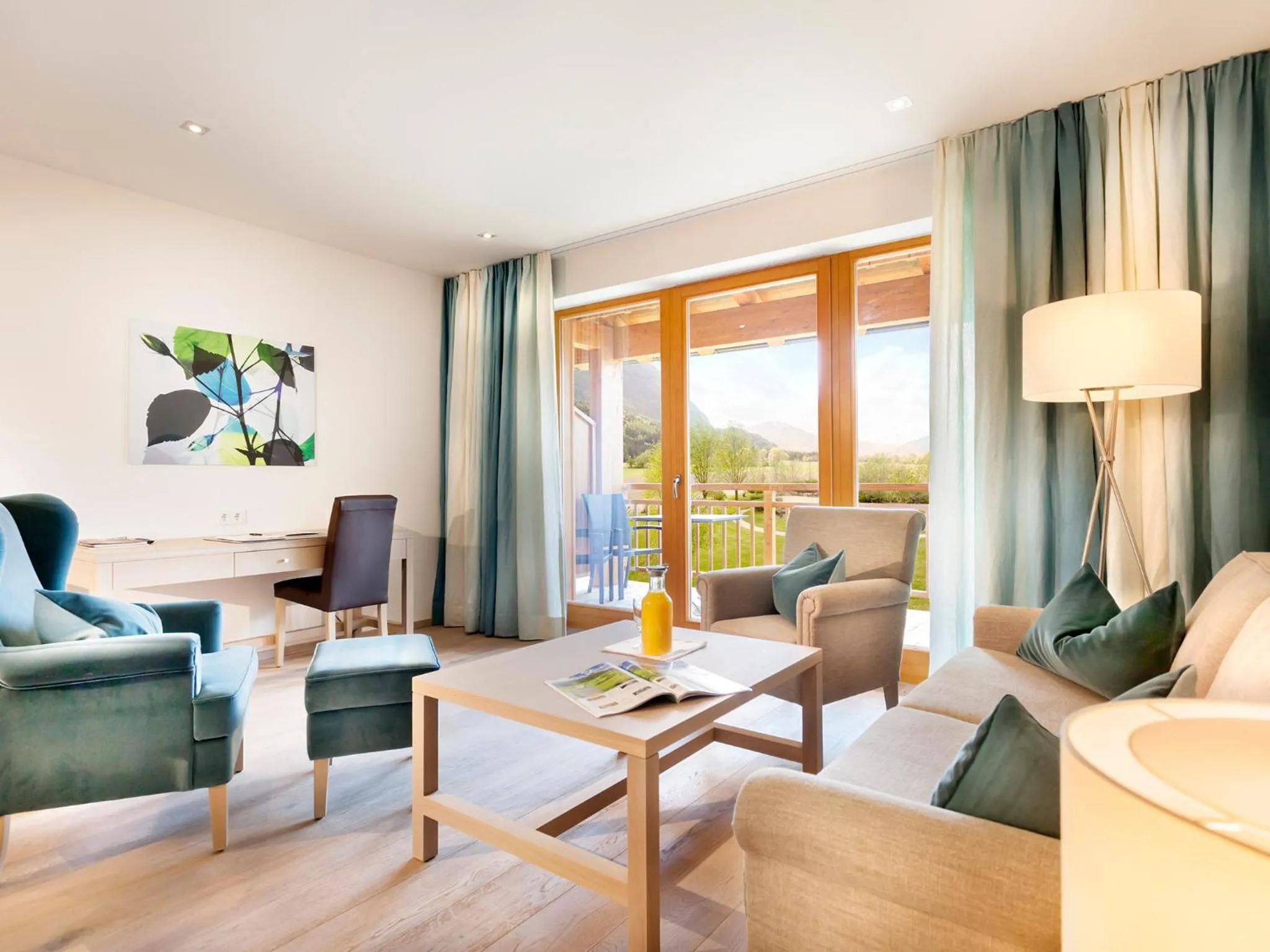 Living room in Dolomitengolf Hotel & Spa