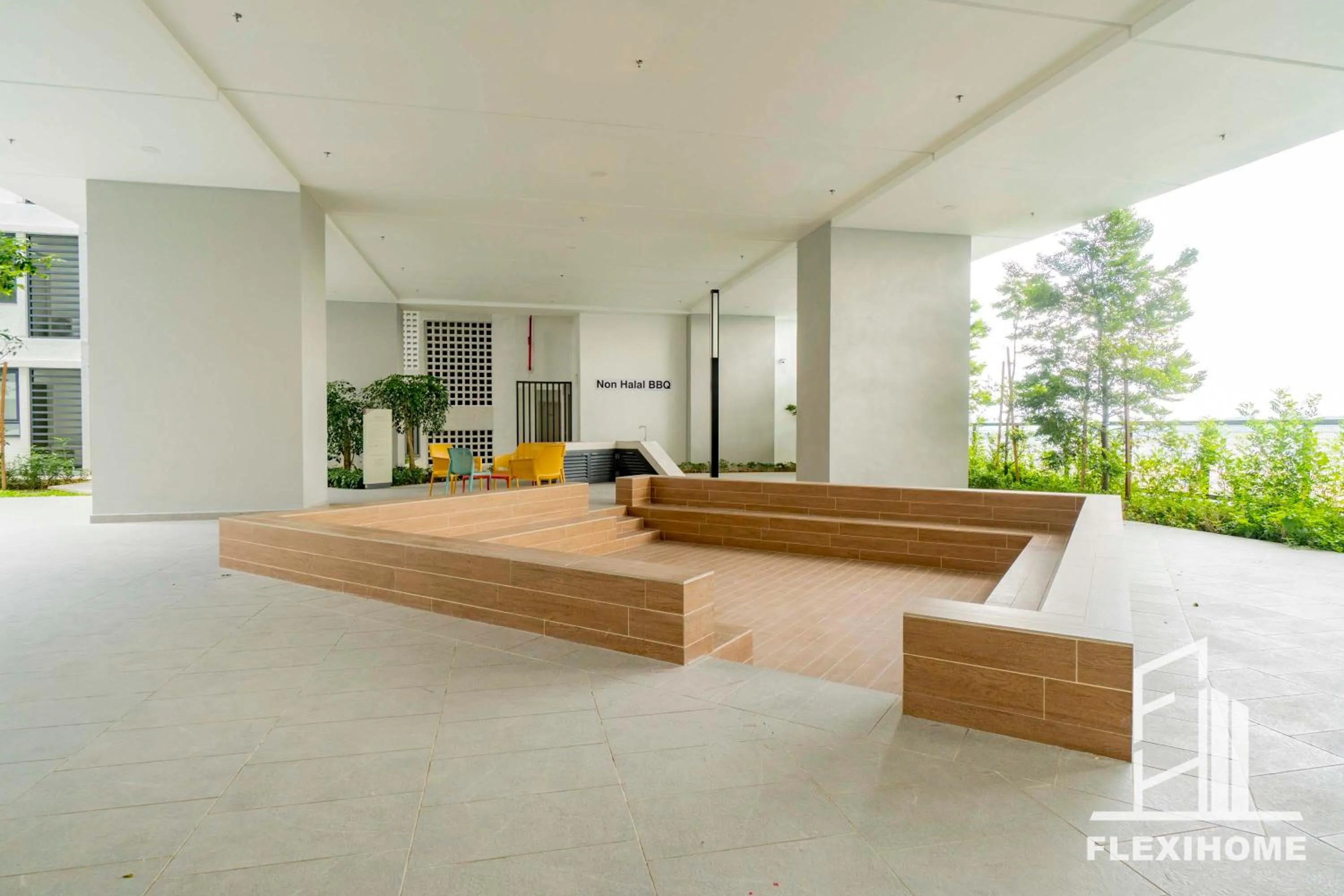 Seating area in KLIA-KLIA 2, Comfy Studio, Horizon Suites Sepang-Dengkil by Flexihome-MY