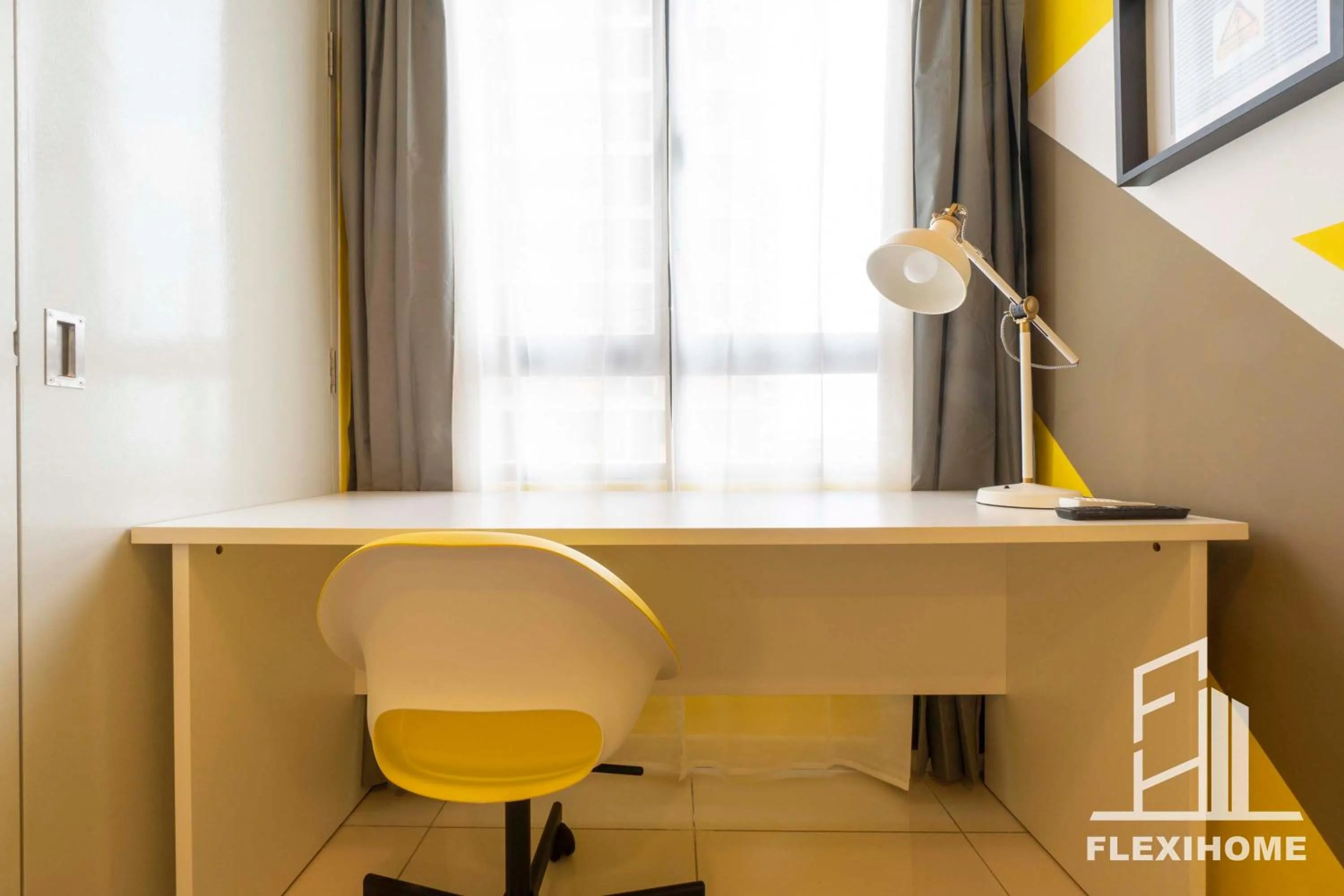 Seating area in KLIA-KLIA 2, Comfy Studio, Horizon Suites Sepang-Dengkil by Flexihome-MY