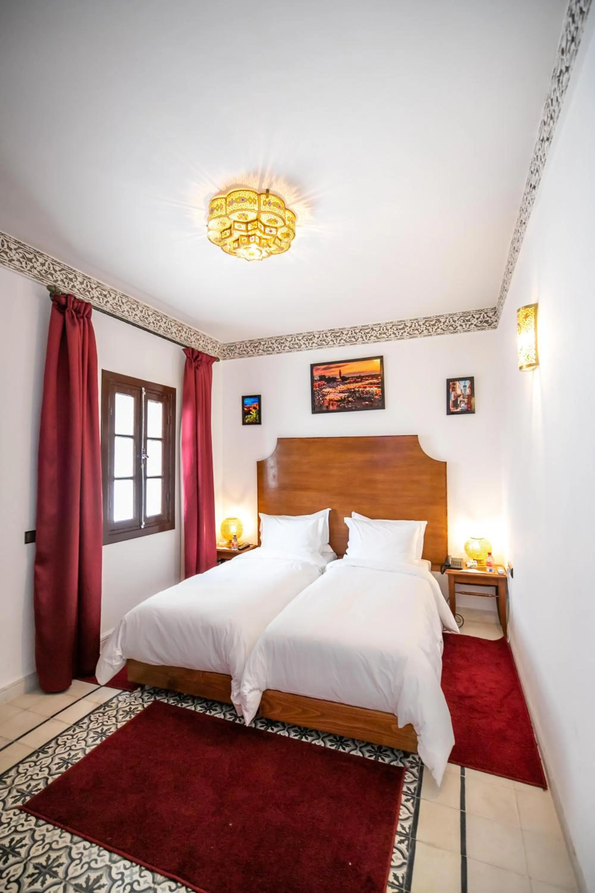 Bed in Riad Dari Fes