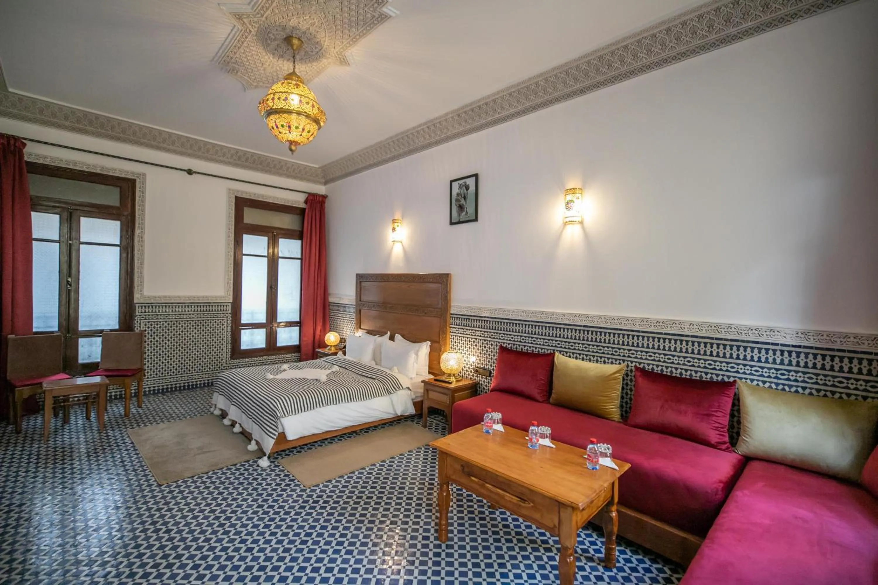 Photo of the whole room, Bed in Riad Dari Fes