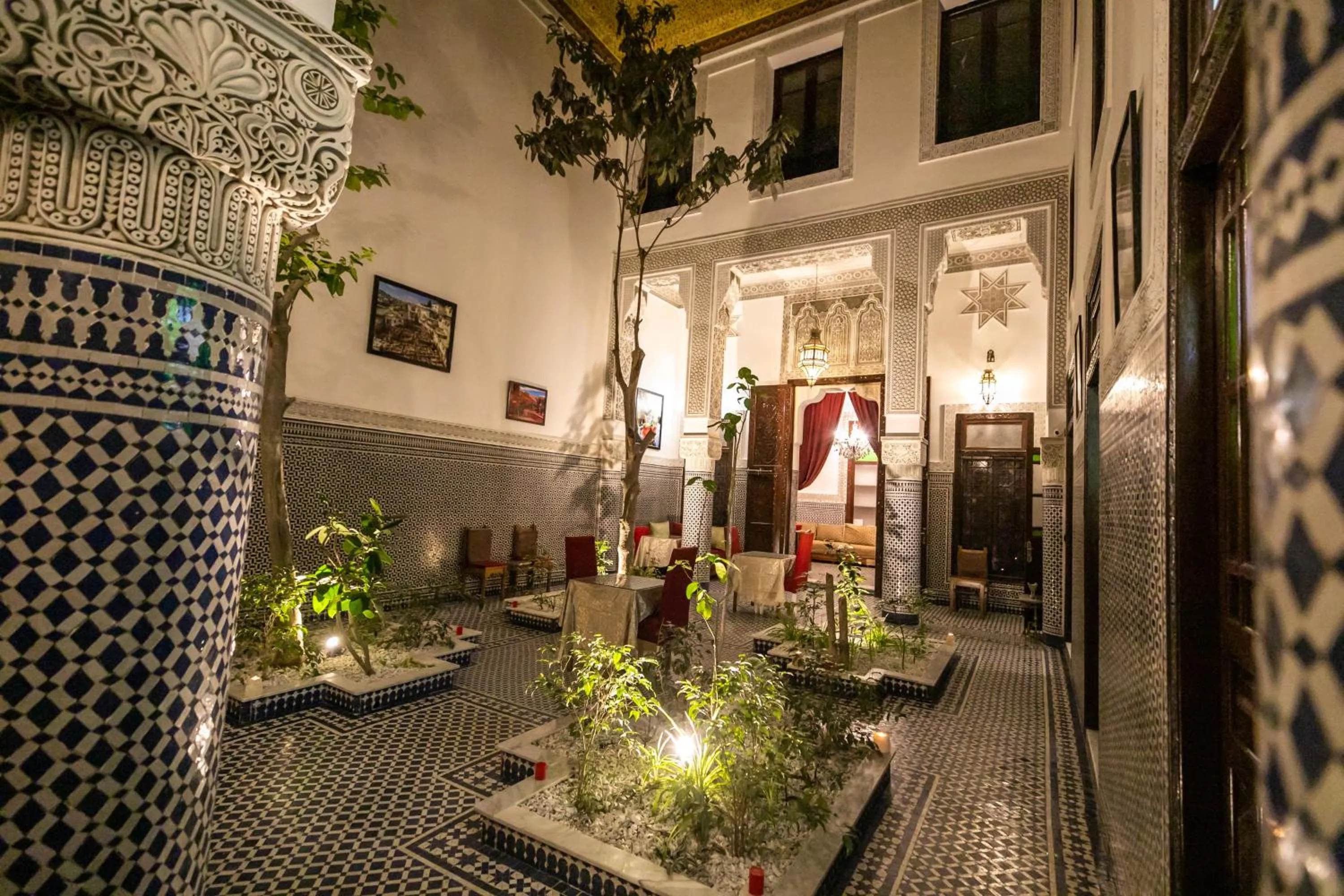 Patio in Riad Dari Fes